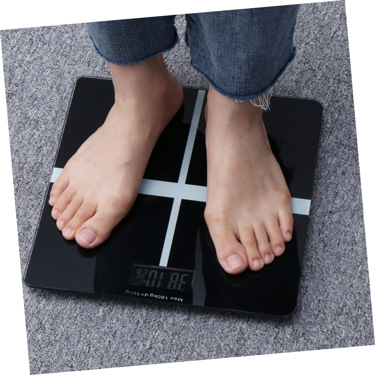 SEWOART Digital Weight Scale with Glass Platform for Home Use