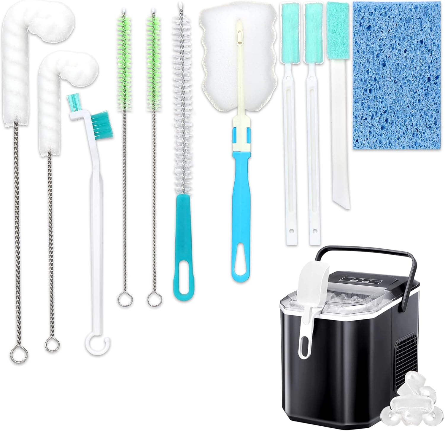 Palksky Ice Machine Cleaner Brush Set 10PCS 1