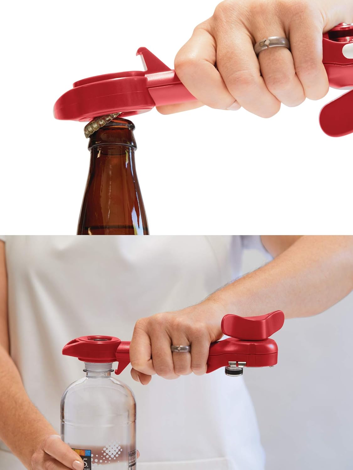 Kuhn Rikon Auto Safety Master Opener Red 9x275 Inches