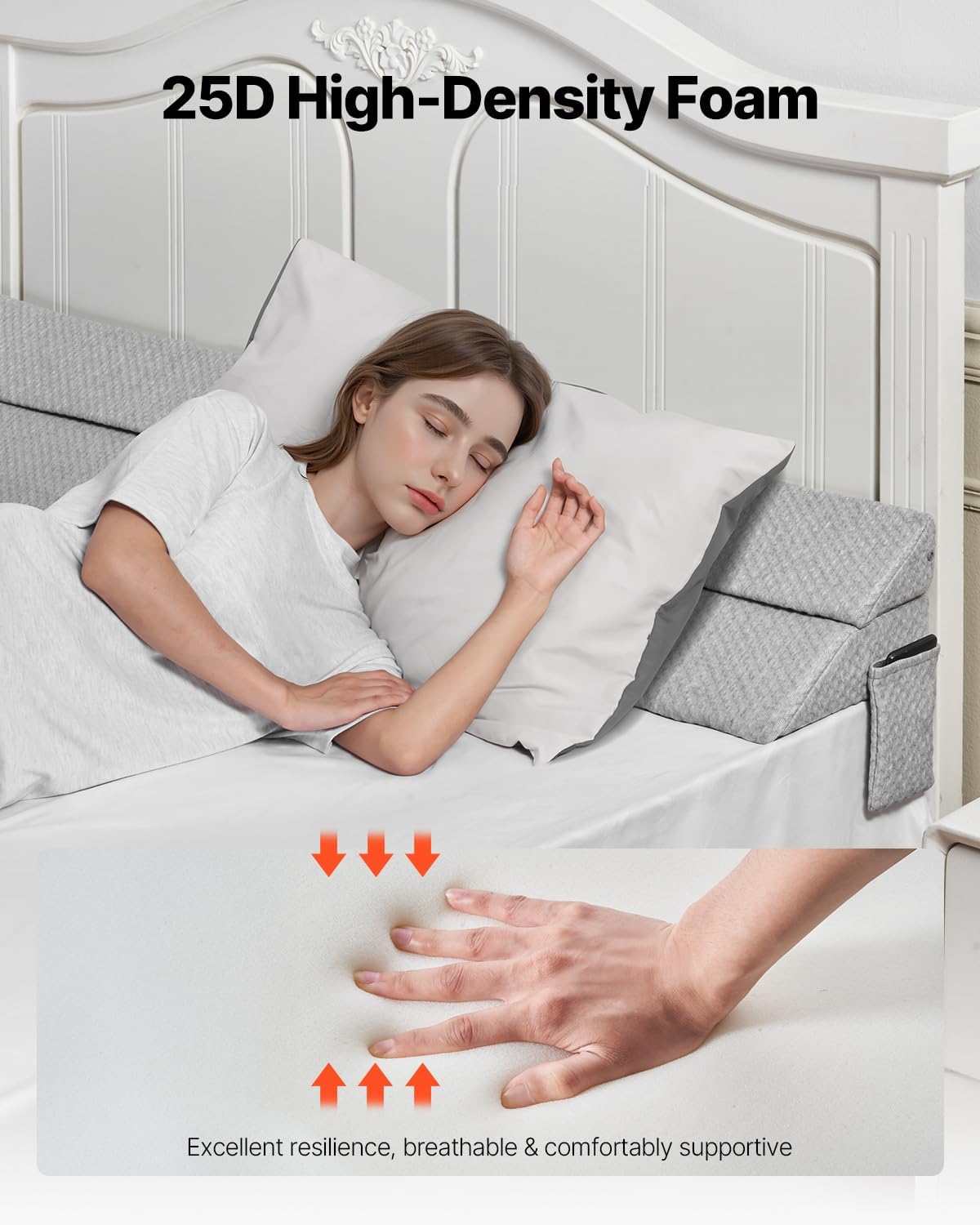 VEVOR Bed Gap Filler Pillow for Headboard