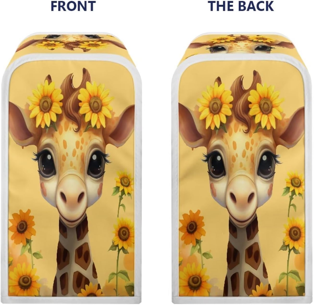 Flashideas Can Opener Dust Cover - Cute Giraffe Design