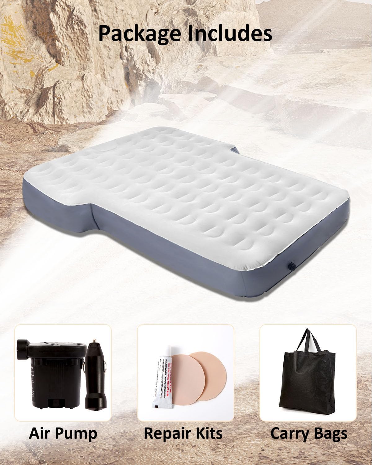 MIROZO Air Mattress for SUV and Camping