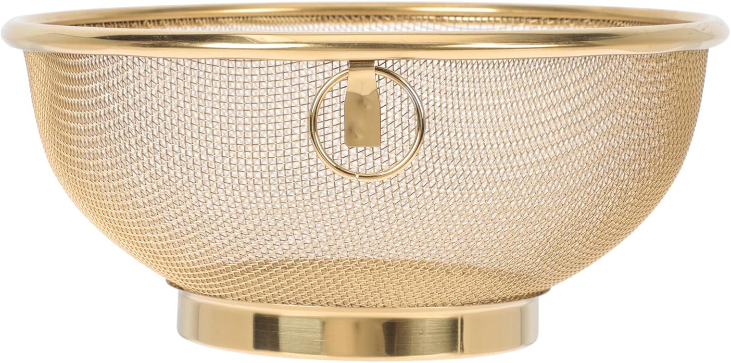 Tofficu Fine Mesh Stainless Steel Colander