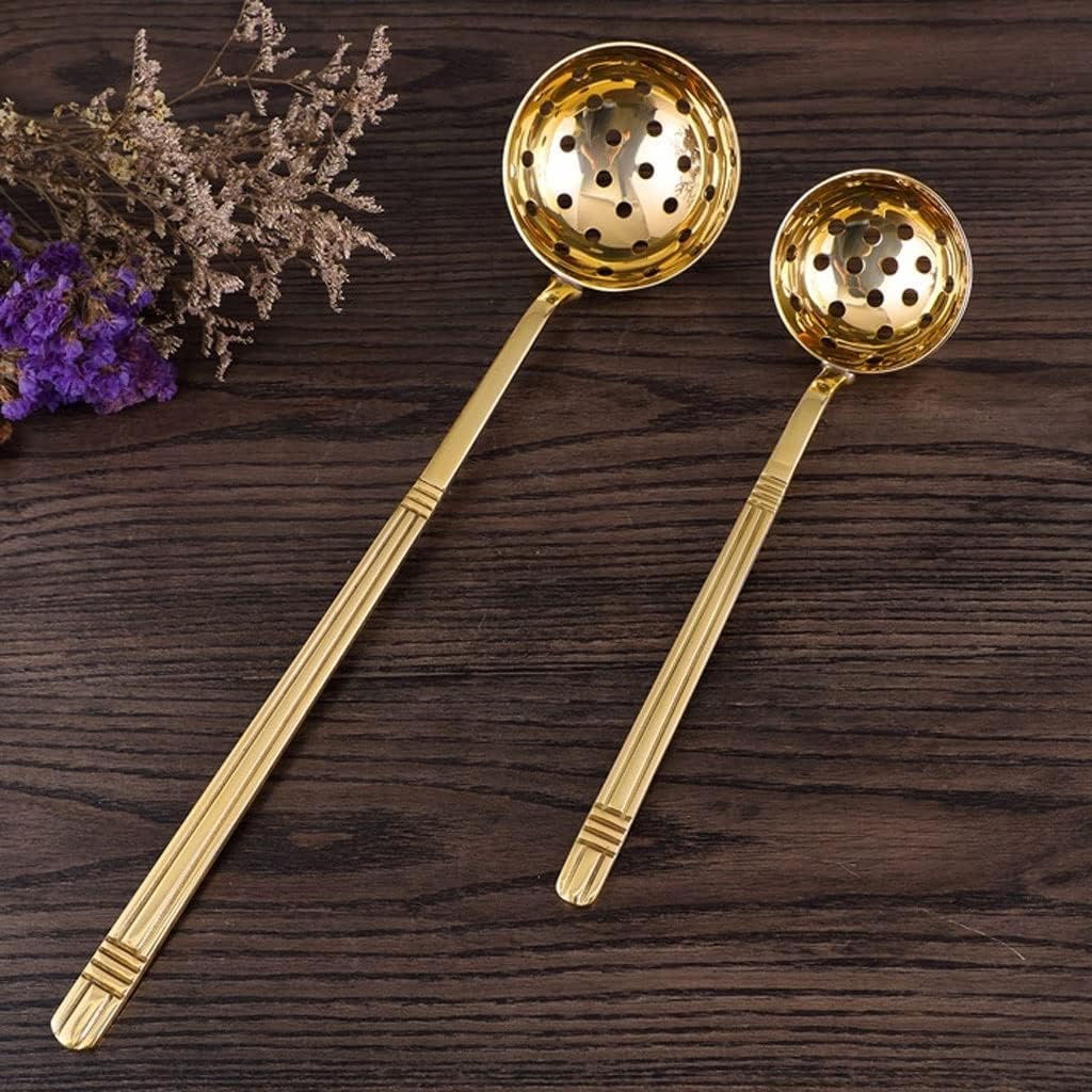 DAOUXIAOSP Pure Copper Colander Skimmer Ladle