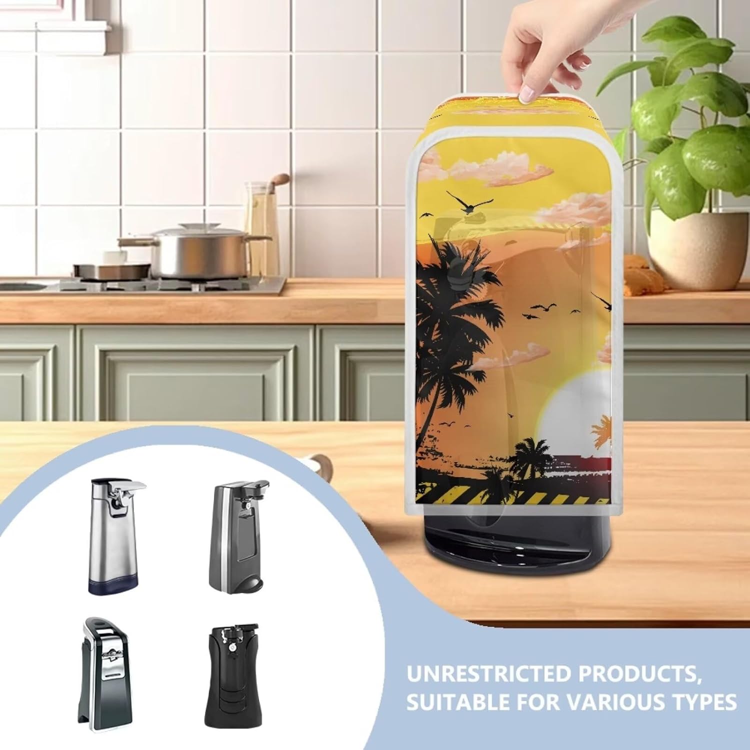 TODIYADDU Electric Can Opener Dust Cover