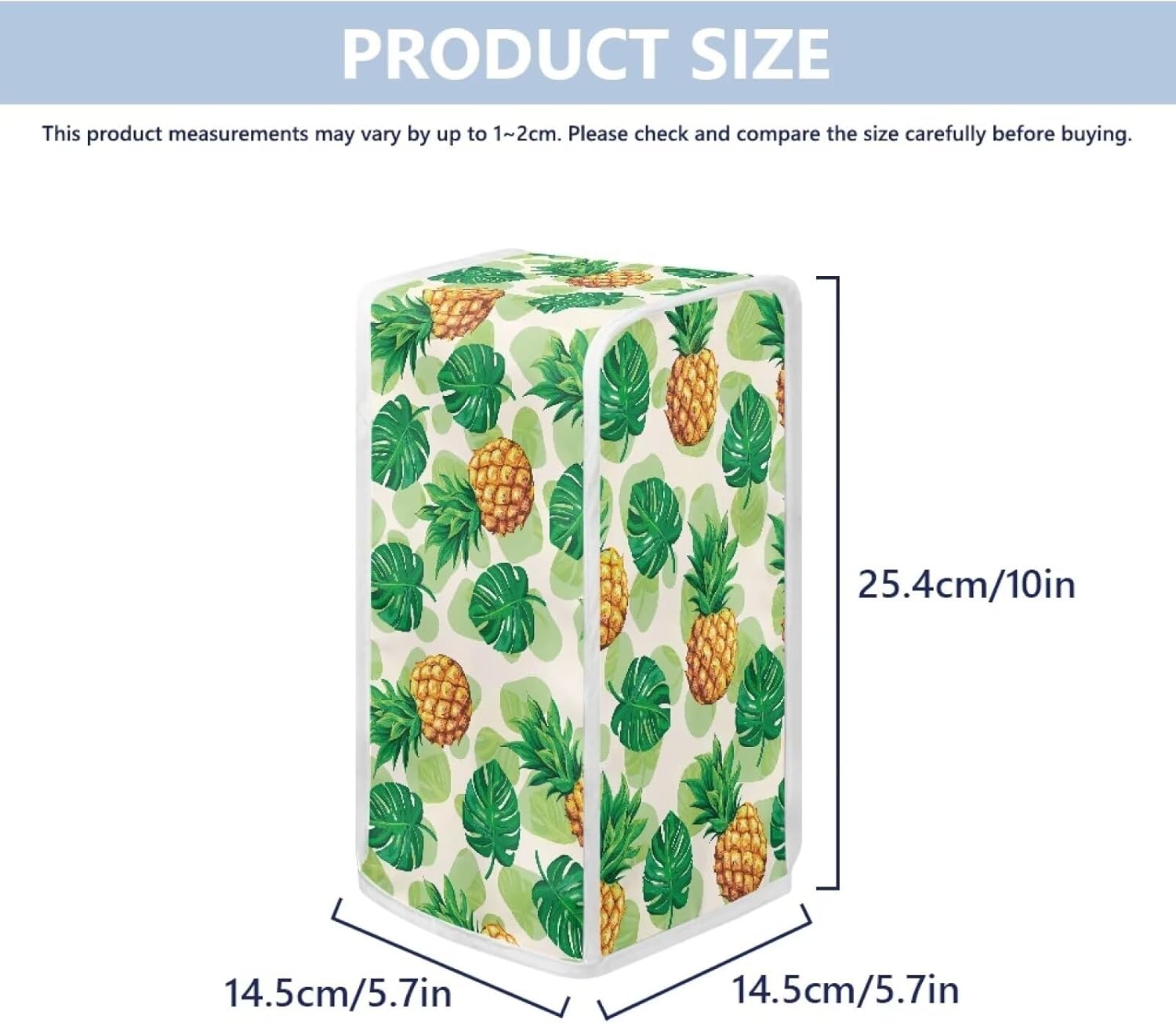 Electric Can Opener Dust Cover with Decorative Design 1