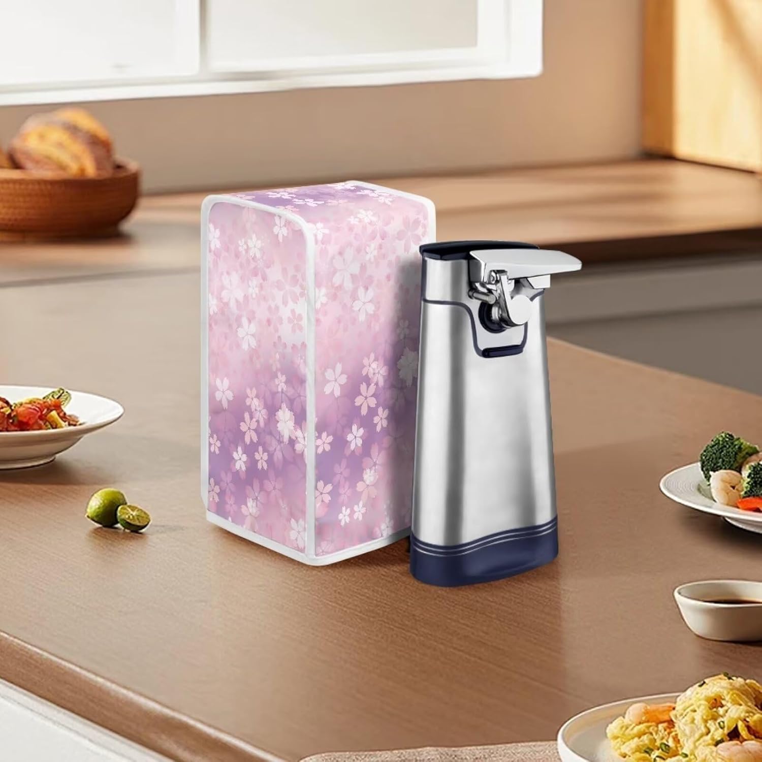 Cherry Blossom Electric Can Opener Dust Cover
