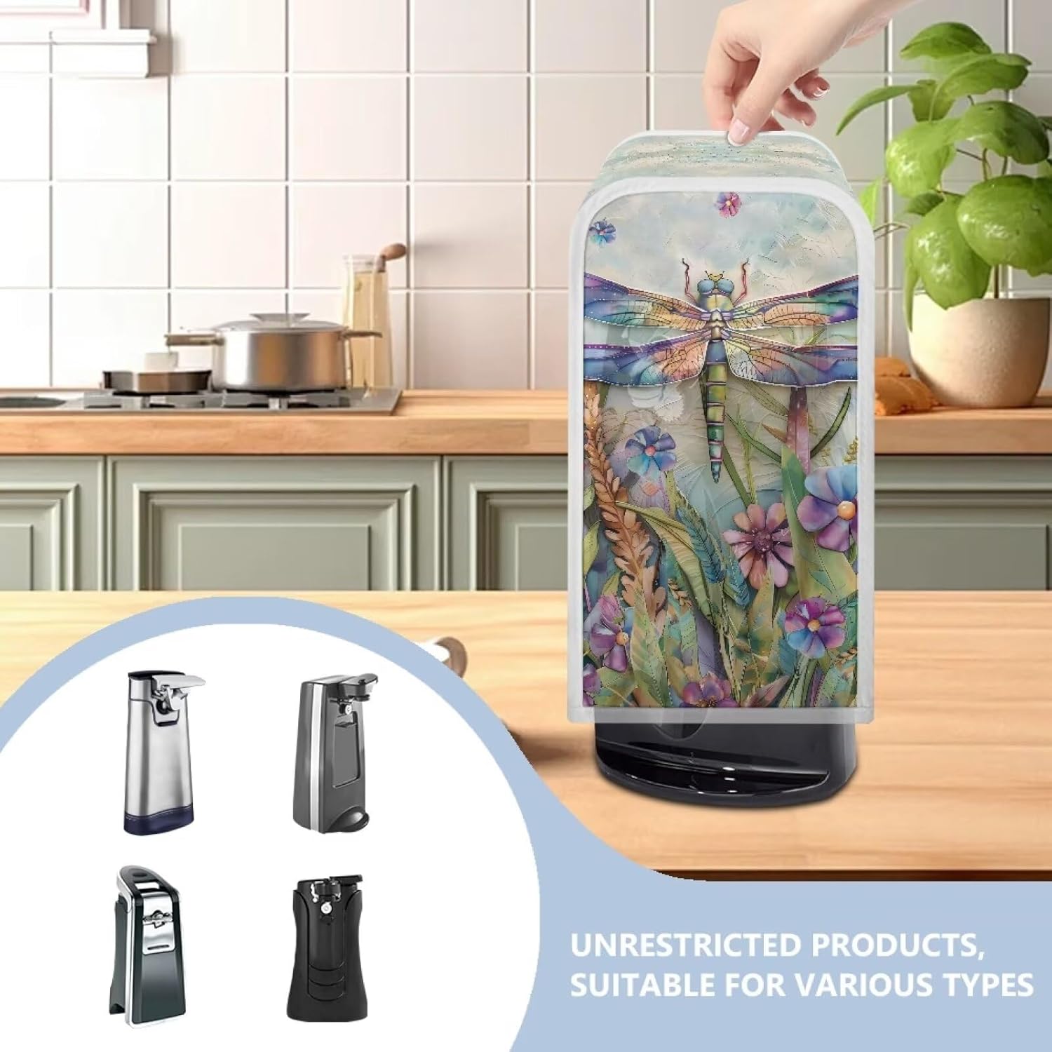 Fishoutleap Dragonfly Can Opener Cover