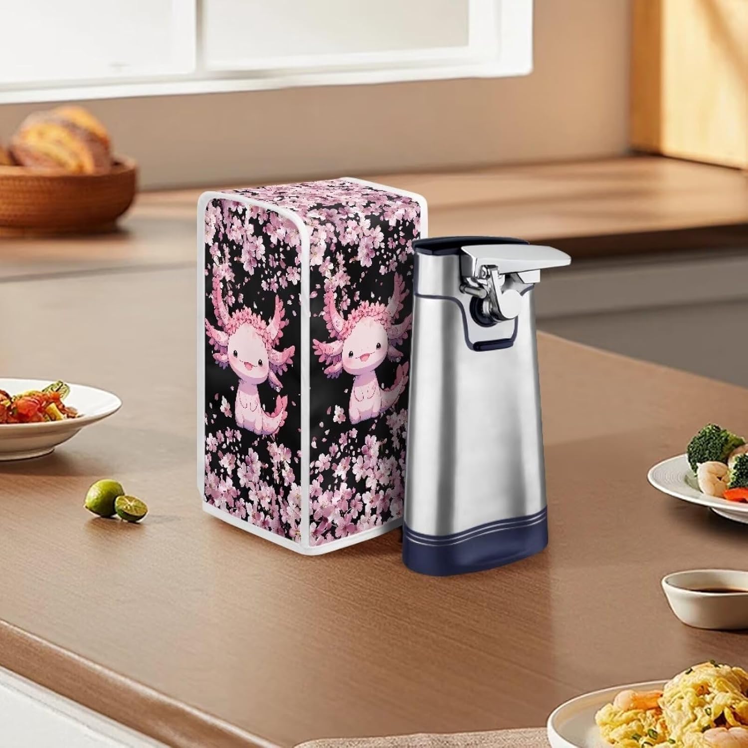 Suhoaziia Axolotl Can Opener Cover for Electric Openers