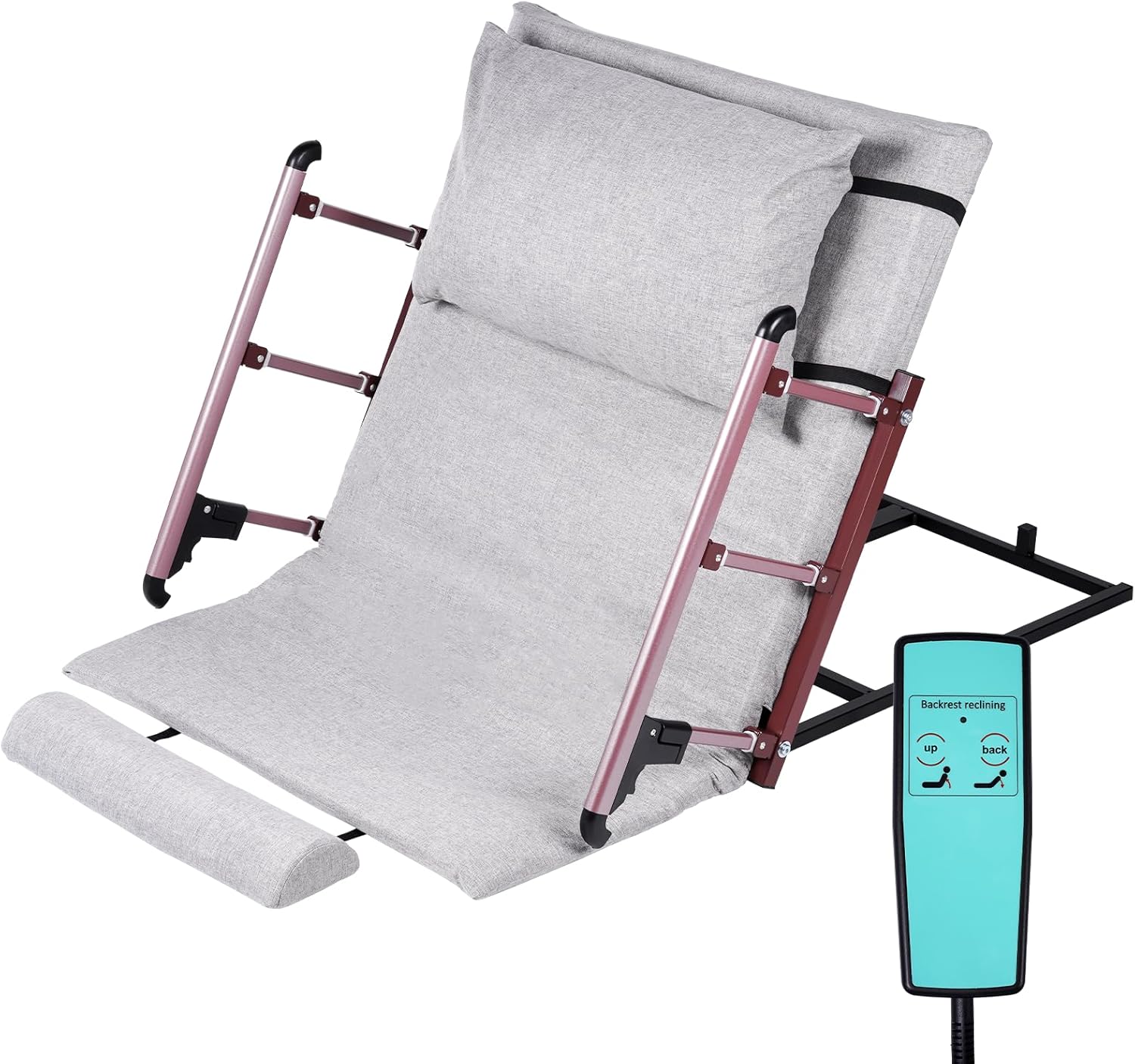 YUCHENGTECH Electric Adjustable Bed Backrest with Foldable Armrest