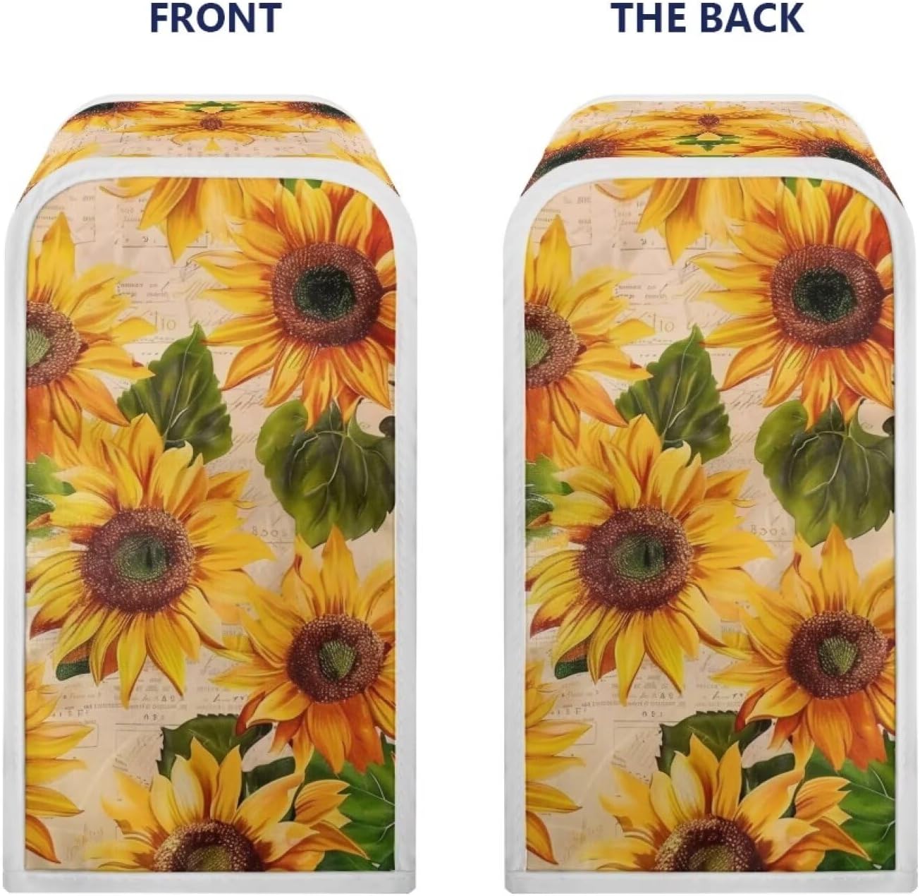 DISNIMO Vintage Sunflower Can Opener Cover