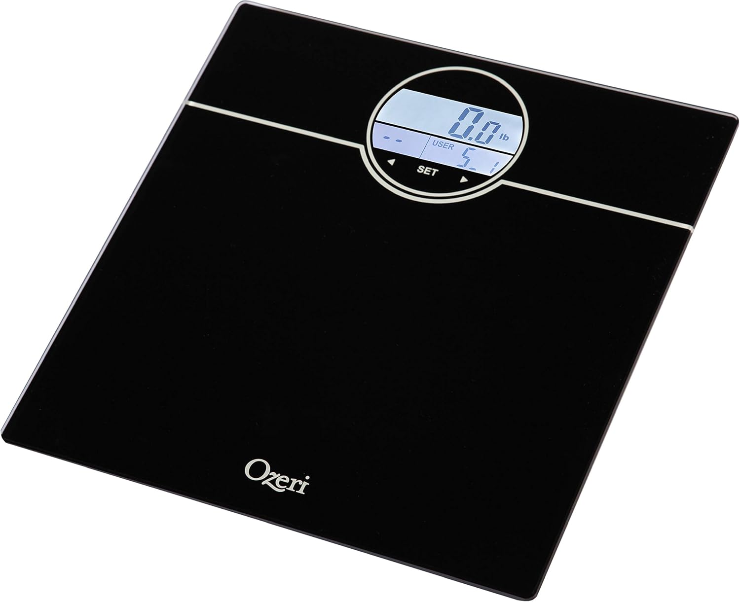 Ozeri WeightMaster 400 lbs Digital Scale with BMI and Weight Change Detection