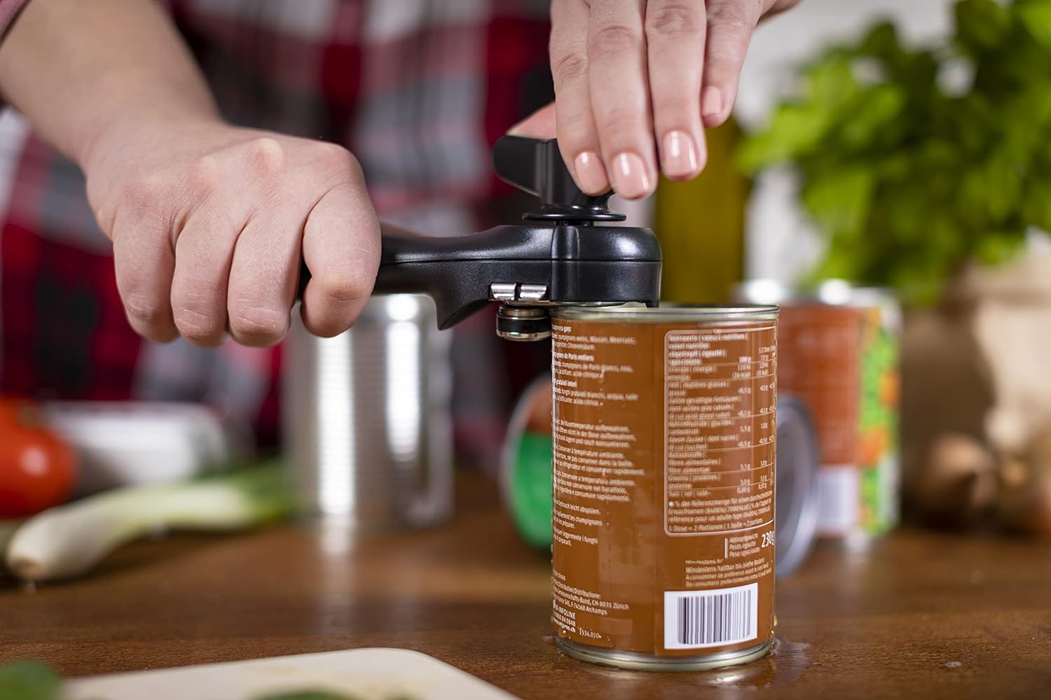 Kuhn Rikon Safety LidLifter Can Opener Red
