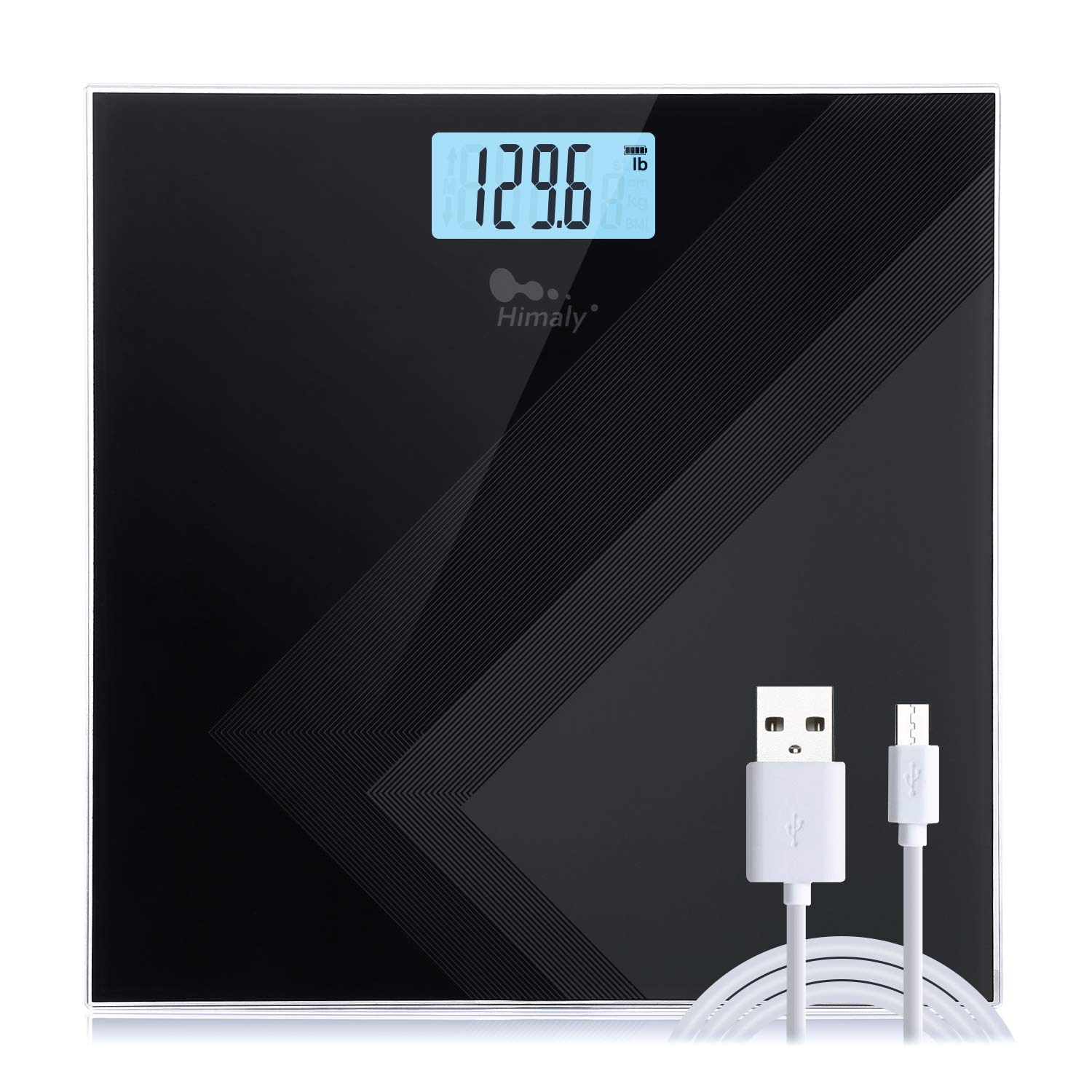 Himaly Digital Weight Scale with Weight Change Detection