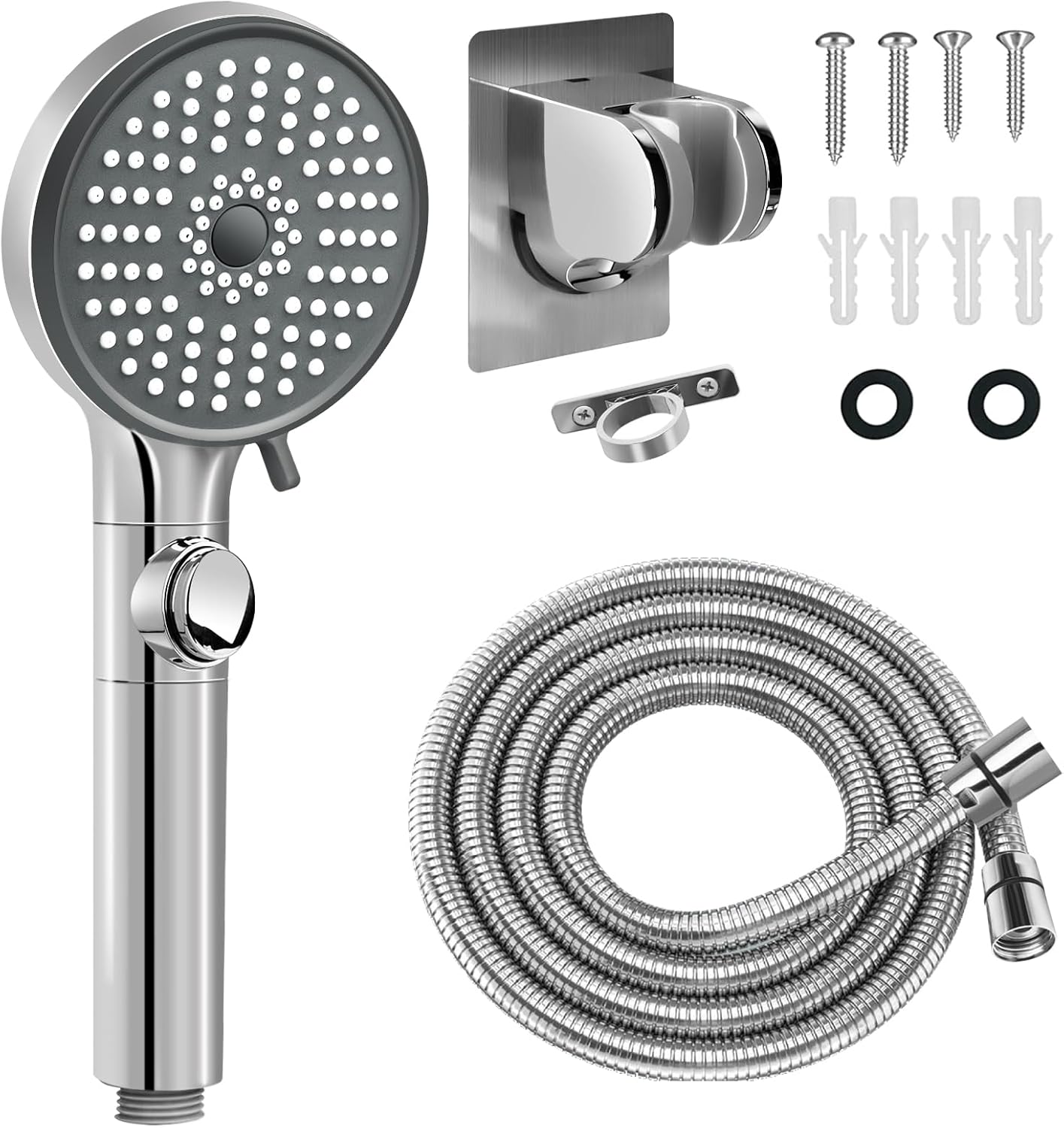 FOCSPROD 5 Mode RV Shower Head with Hose and On-Off Switch