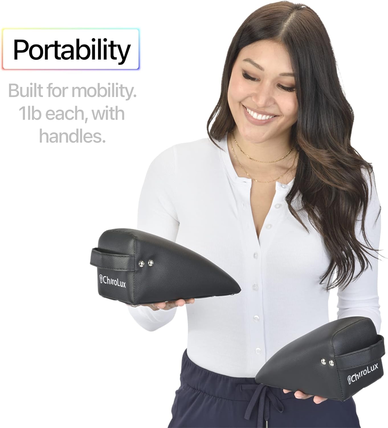 ChiroLux Blox - Dejarnette Style Sacral Pelvic Support Blocks