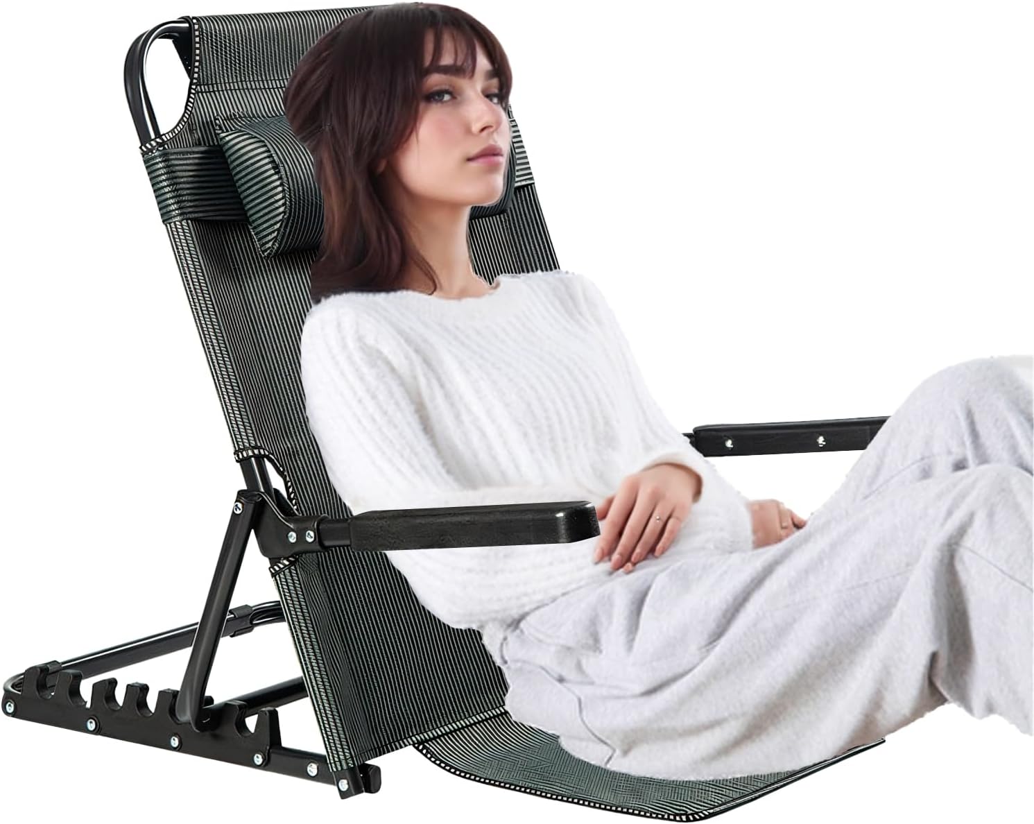 Timoau Bed Backrest Support Chair with 7 Speed Adjustment