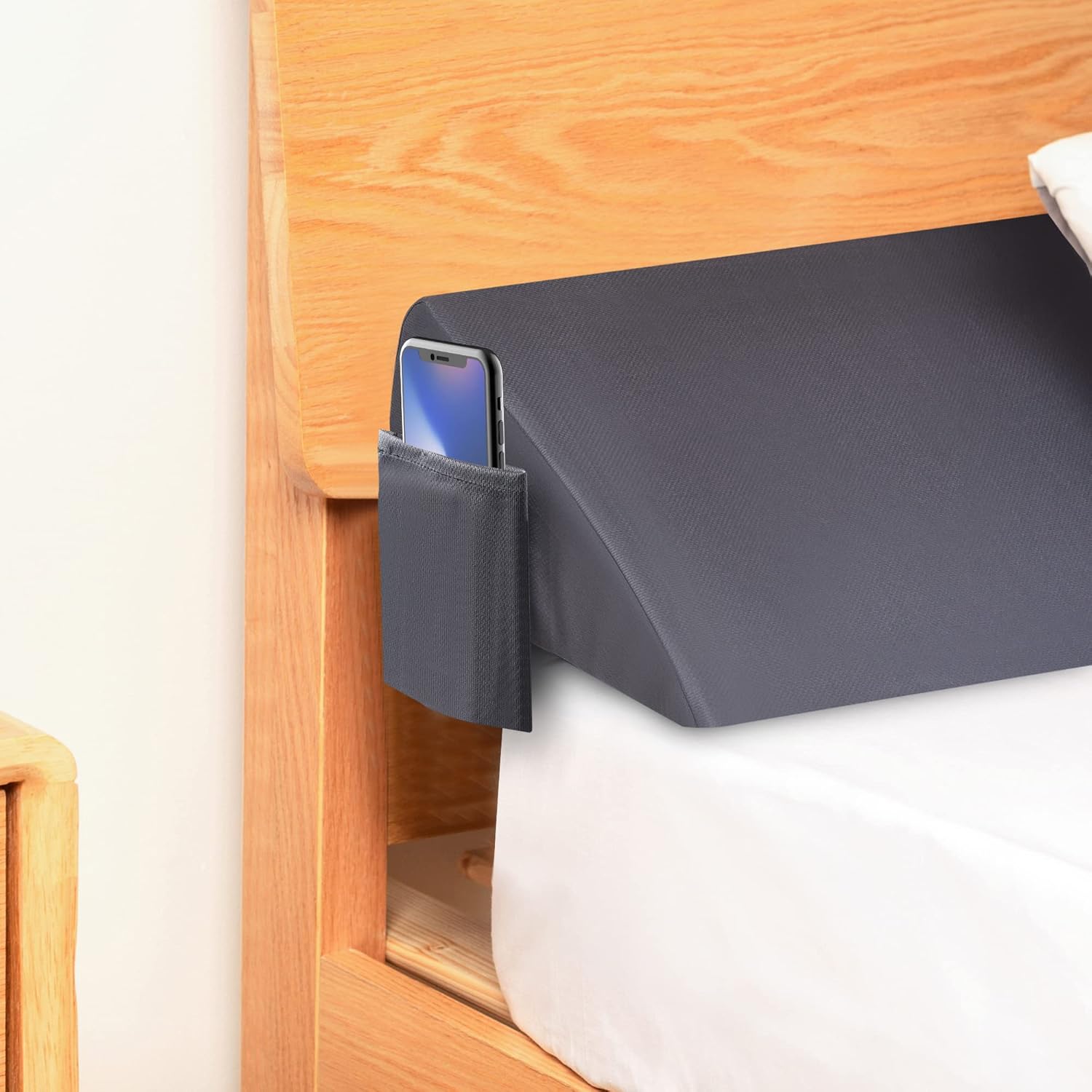Moavica Full Size Bed Wedge Pillow Gap Filler