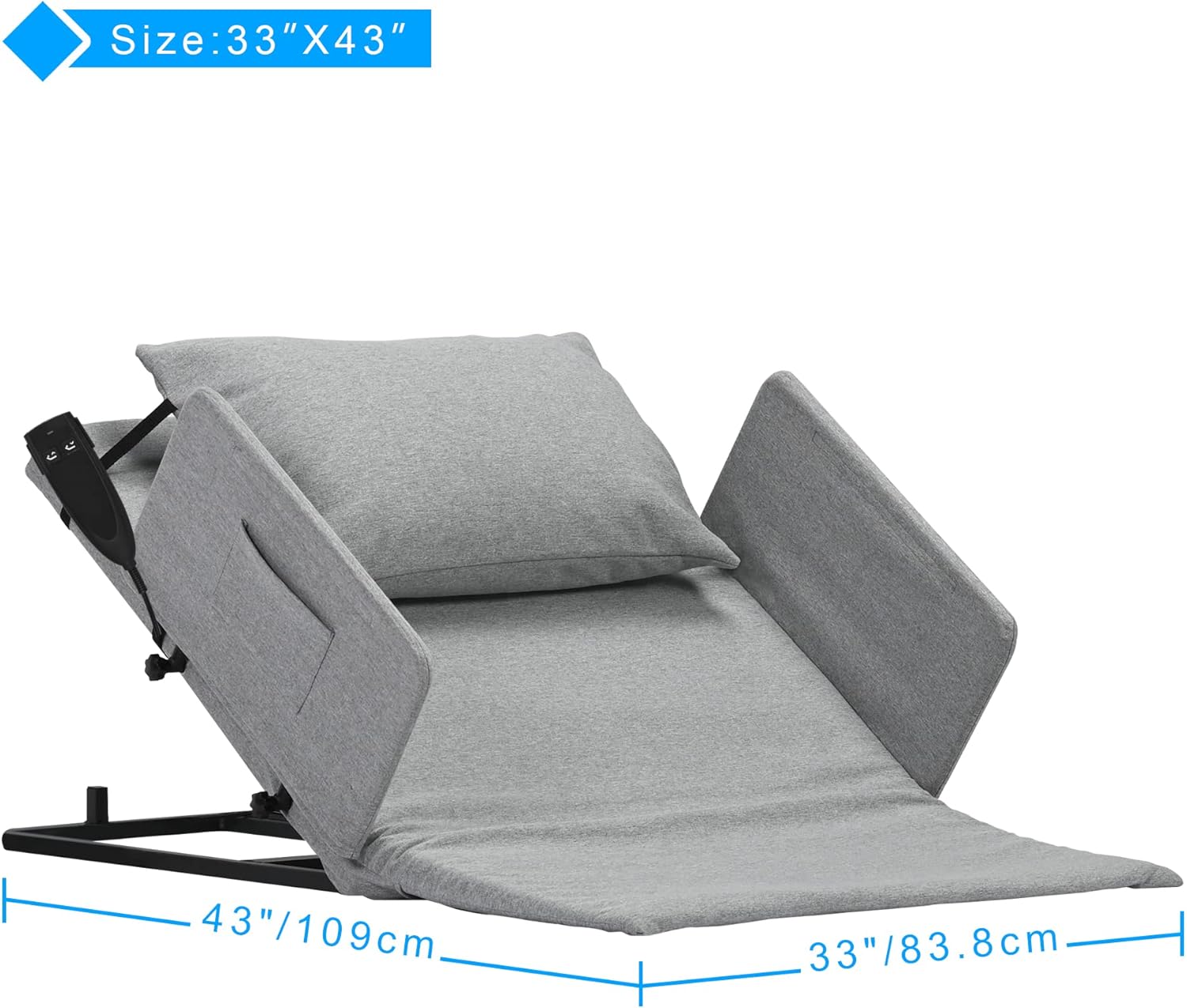 Skuehod Electric Adjustable Bed Backrest for Elderly Patients