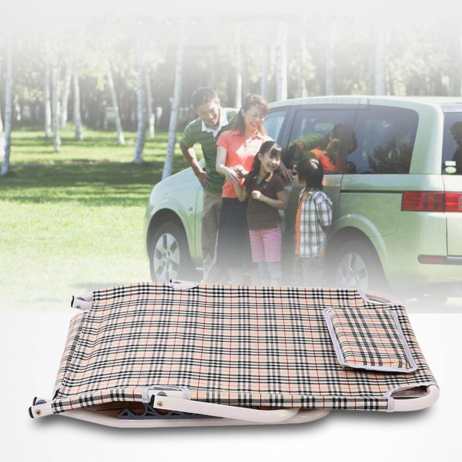 Adjustable Padded Backrest for Bed and Travel