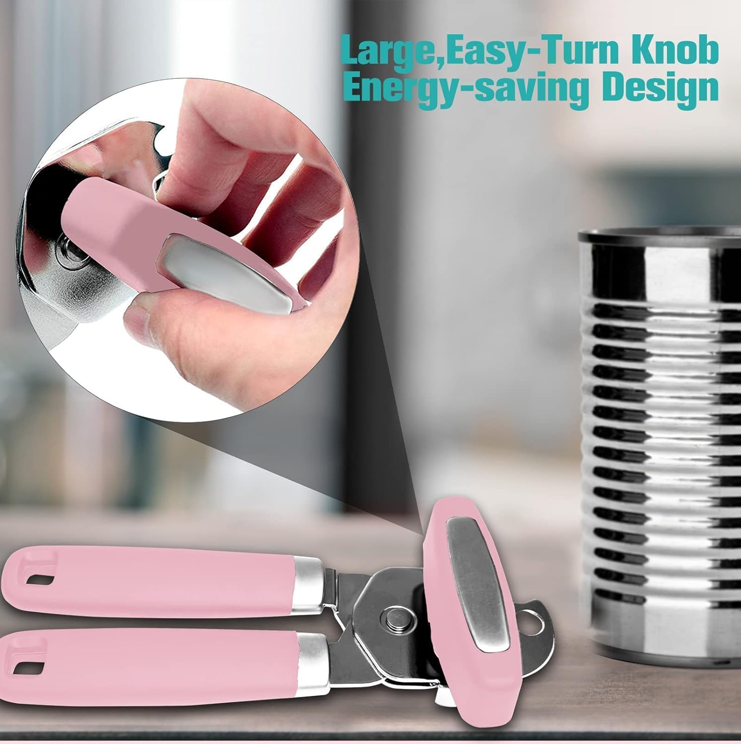 OUTWAY 3-In-1 Can Opener with Bottle Opener and Lever