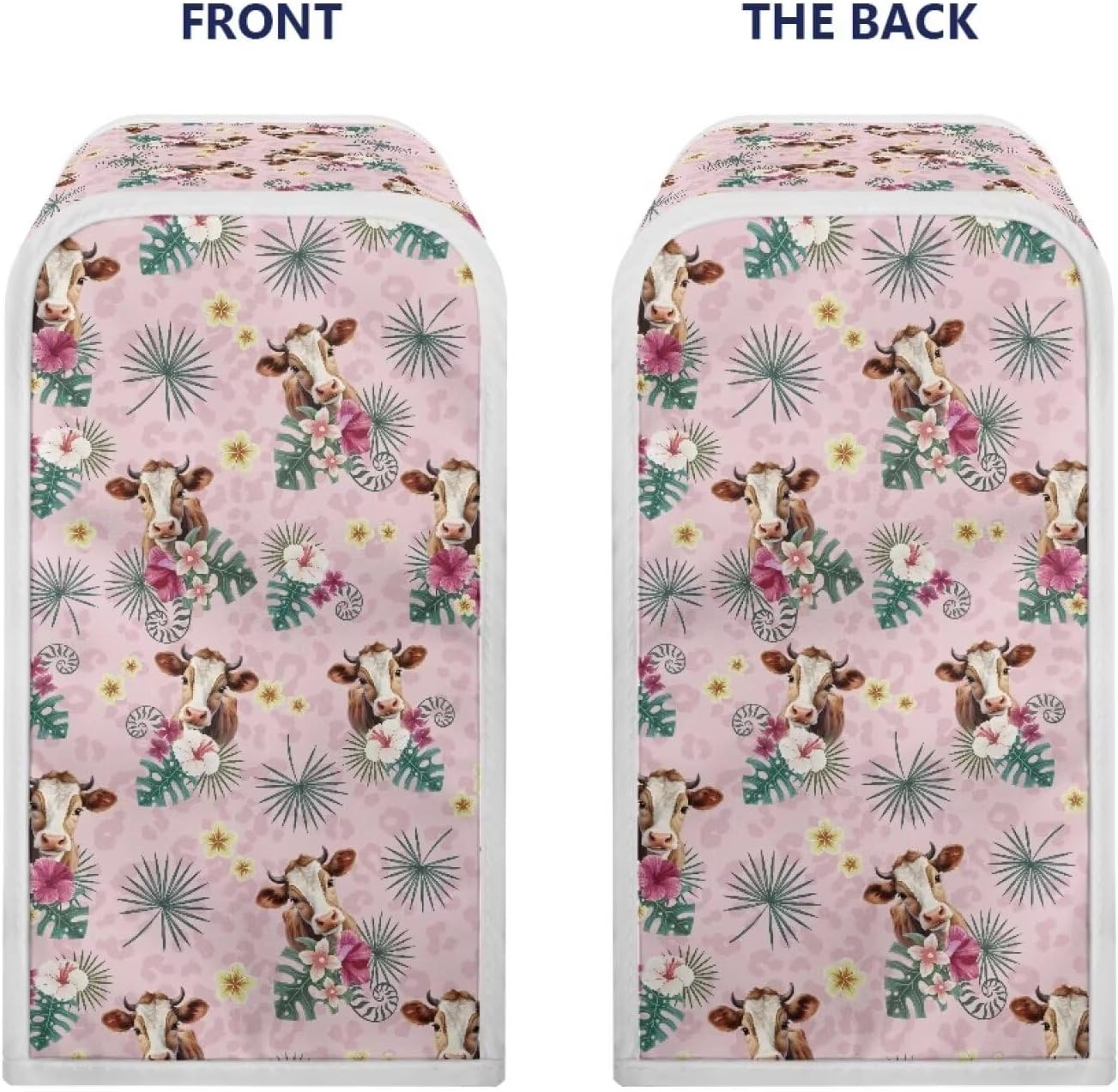 ZUXONGSY Electric Can Opener Dust Cover with Tropical Palm Design