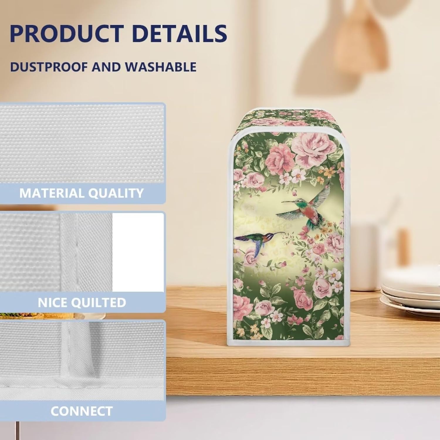 Fuojuvelie Hummingbird Flower Can Opener Cover