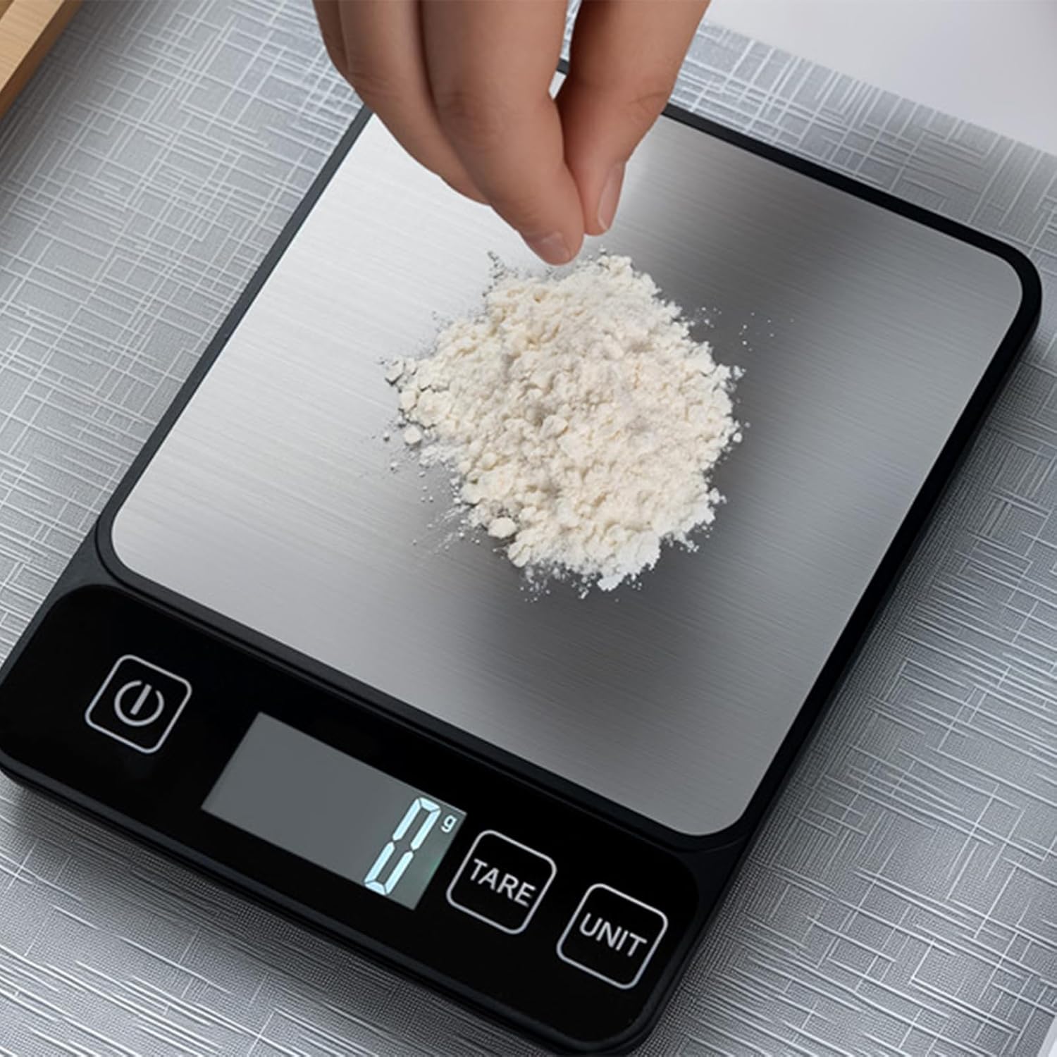 Digital Kitchen Scale 10kg 22lb LCD Tare Baking Cooking