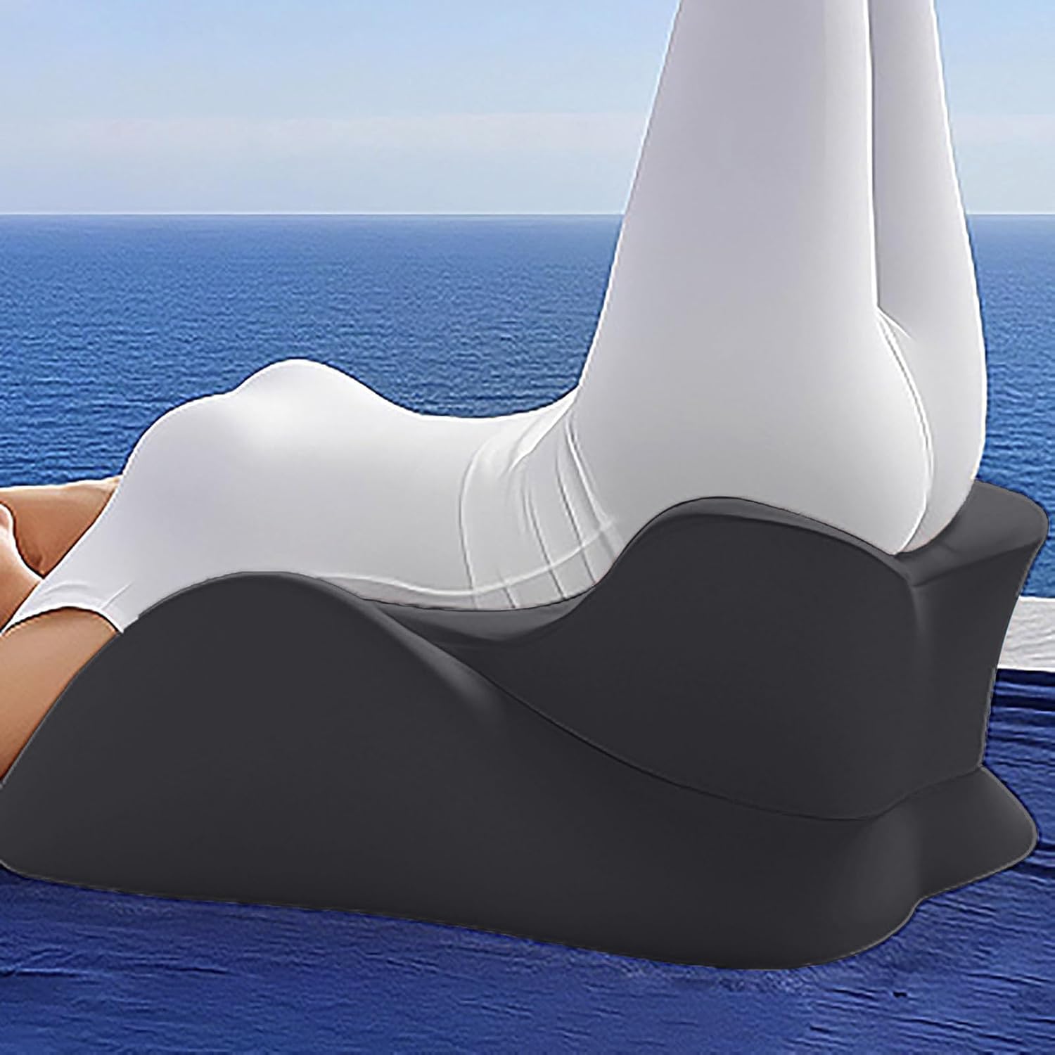 Ergonomic Butt Cushion for Couples with Mini Pillow