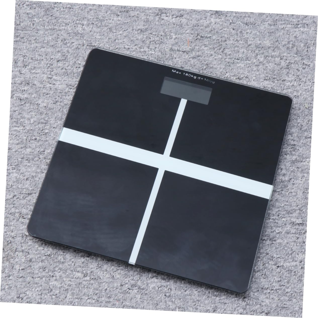 Digital Glass Square Scale for Accurate Body Weight Measurement