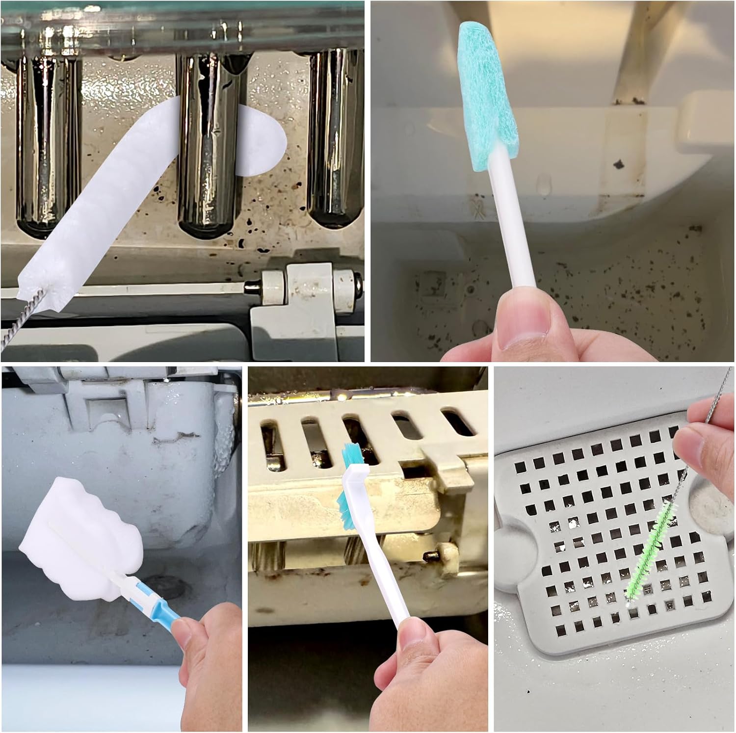 Palksky Ice Machine Cleaner Brush Set 10PCS 1