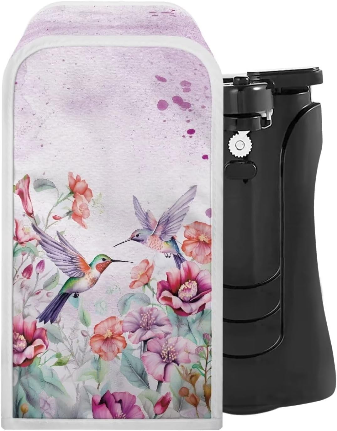 DISNIMO Pink Floral Can Opener Cover