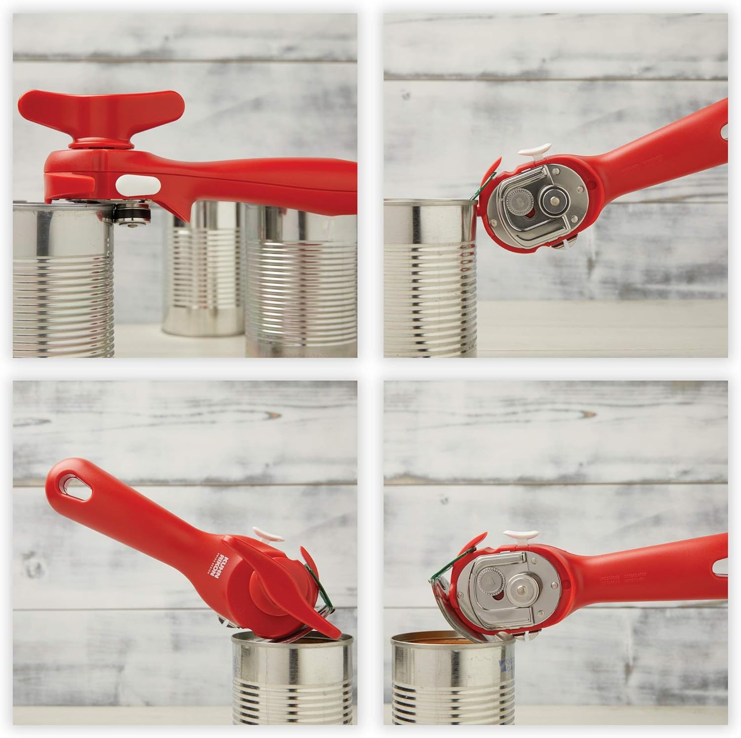 Kuhn Rikon Safety LidLifter Can Opener Red