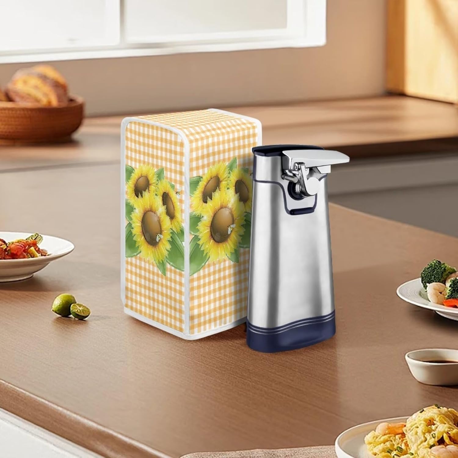 Pzuqiu Electric Can Opener Dust Cover for Kitchen