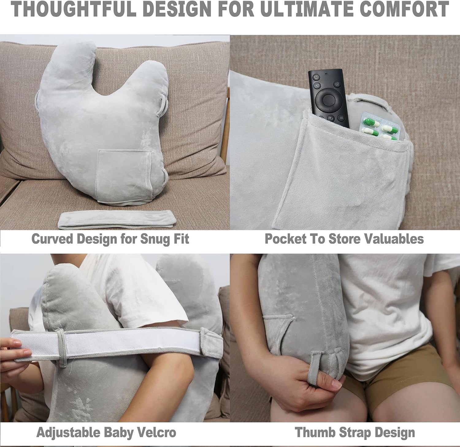 Shoulder Surgery Pillow for Post-Op Comfort and Pain Relief