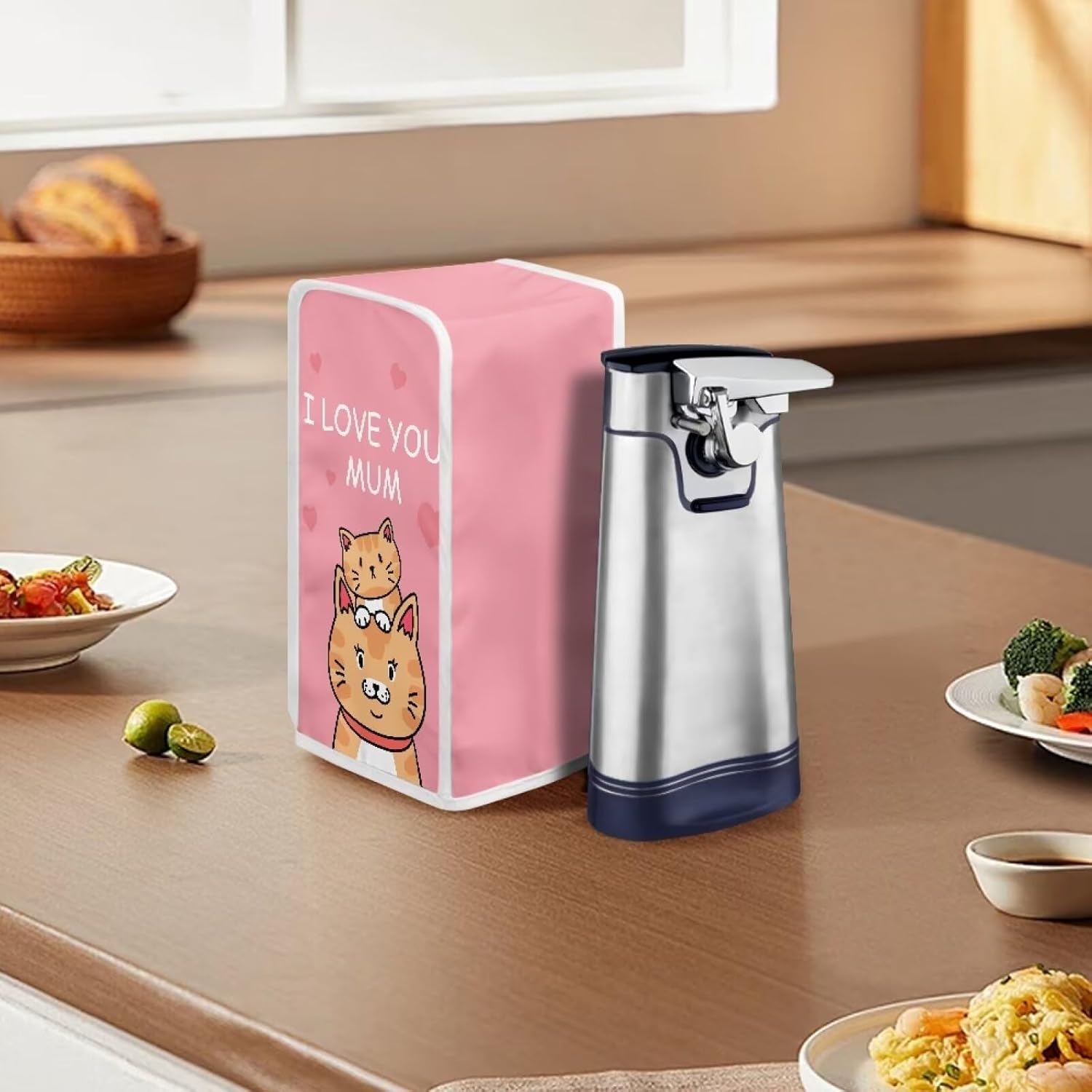 Cute Frog Can Opener Cover - Electric Can Opener Dust Cover