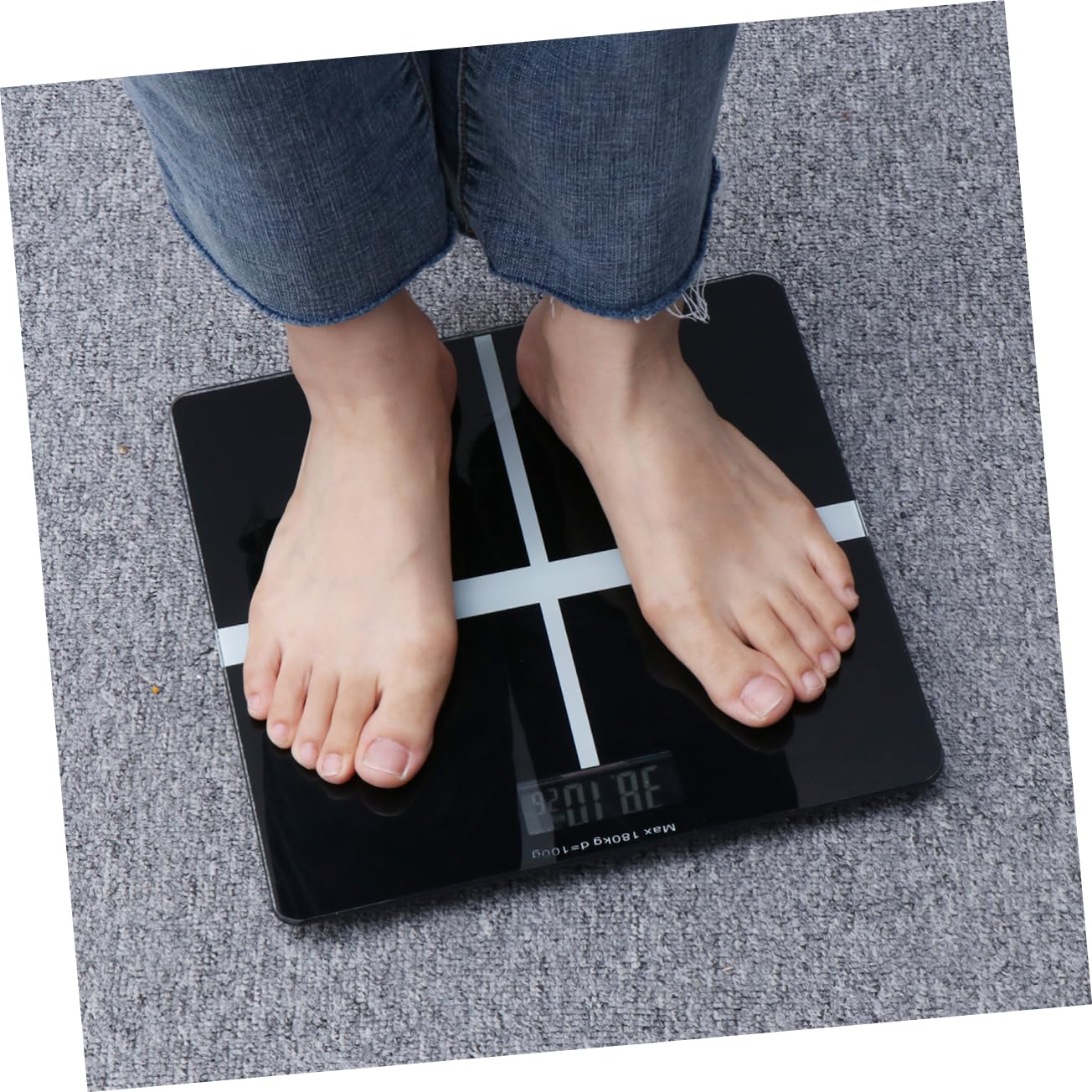 FRCOLOR Digital Body Weight Scale 1g Precision LCD