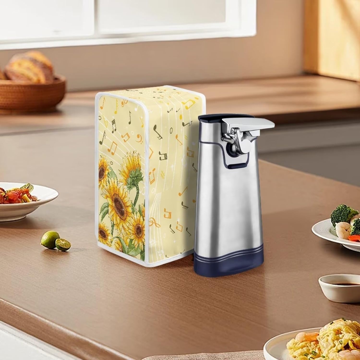 LJMKZJN Electric Can Opener Washable Dust Cover