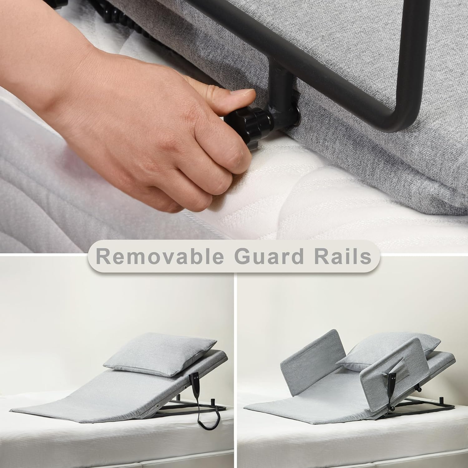 Skuehod Electric Adjustable Bed Backrest for Elderly Patients
