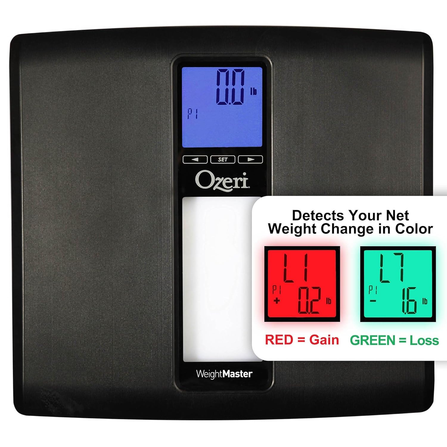 Ozeri WeightMaster II 440 lbs Digital Body Scale with BMI