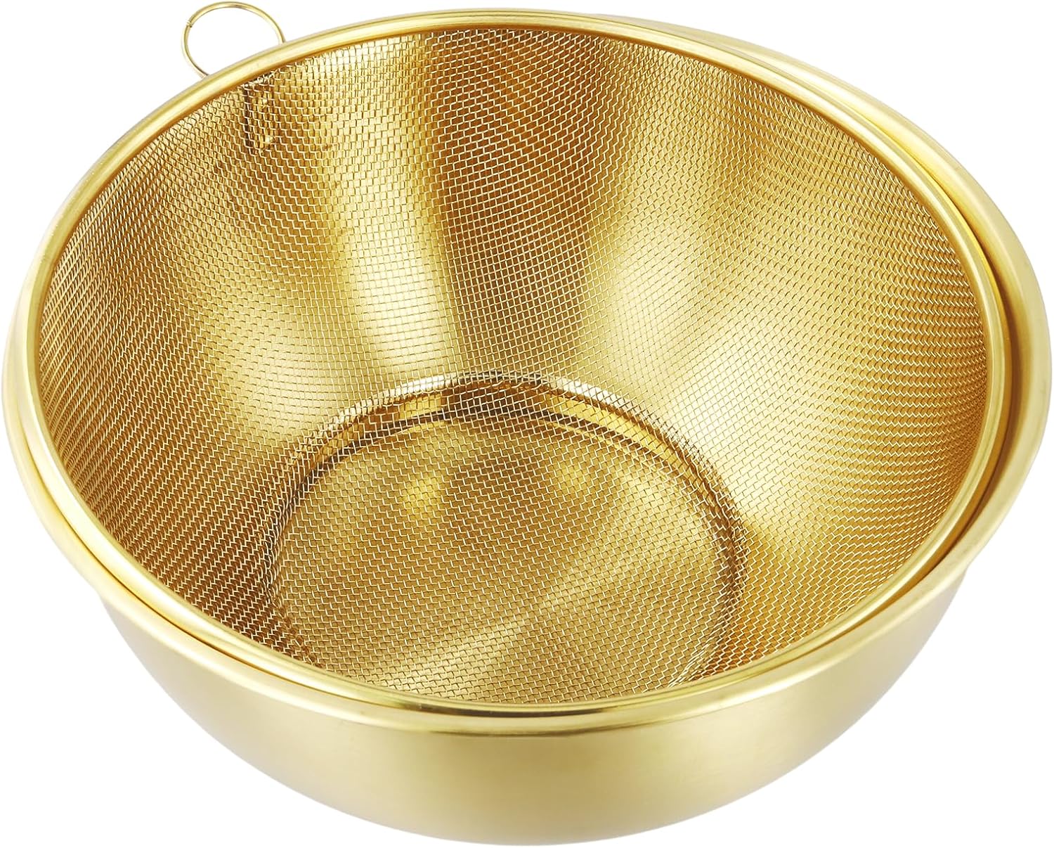 MAHIONG 6PCS Stainless Steel Colander Set with Mixing Bowls