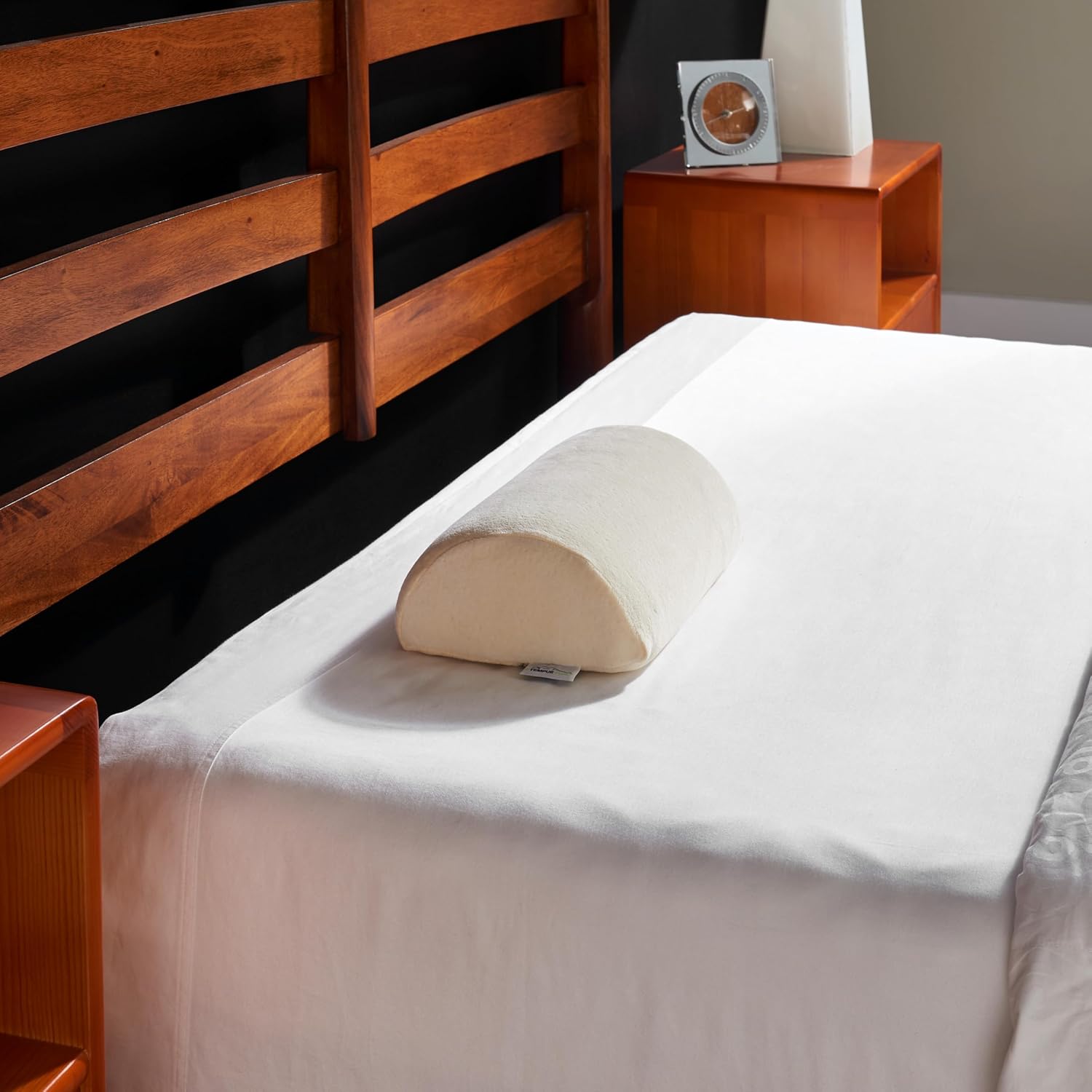 Tempur-Pedic Memory Foam Bolster Pillow - White