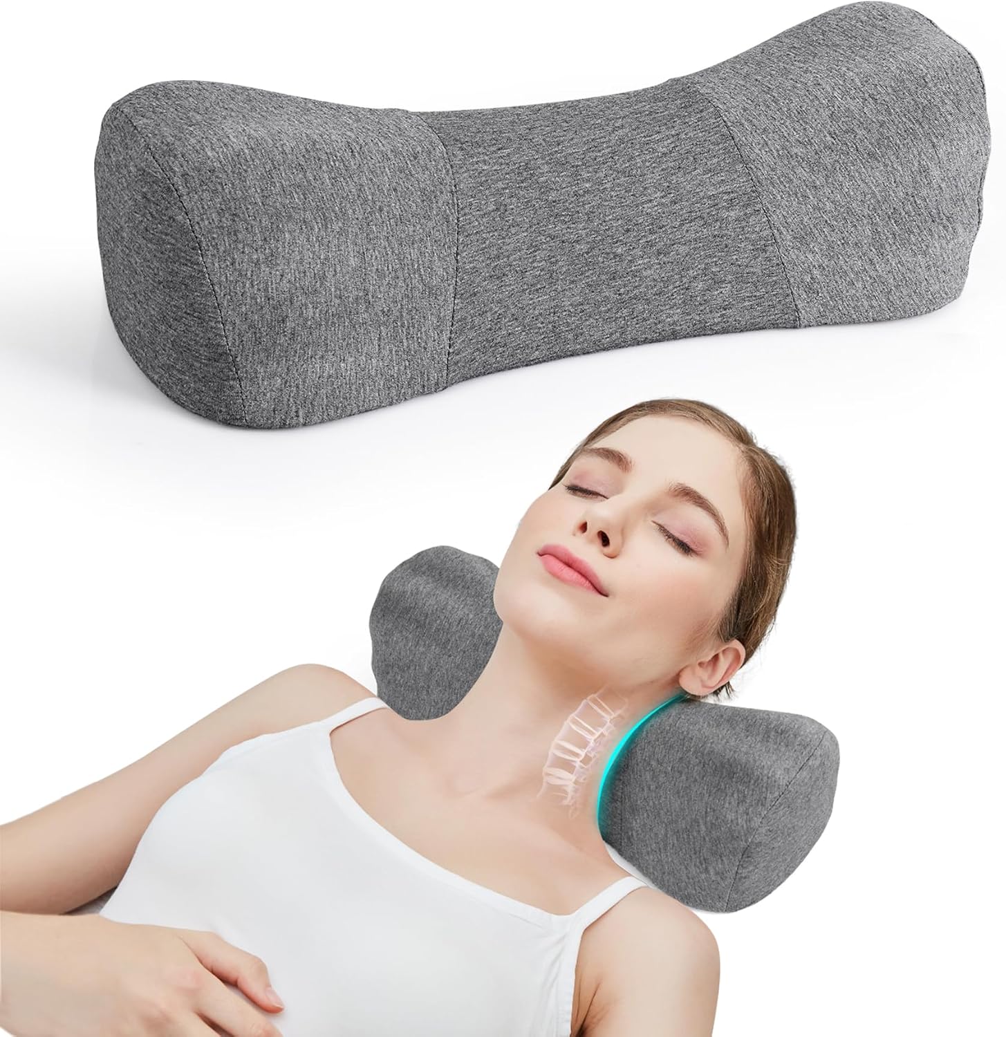 ComfortLife 2 in 1 Neck Stretcher Pillow for Pain Relief