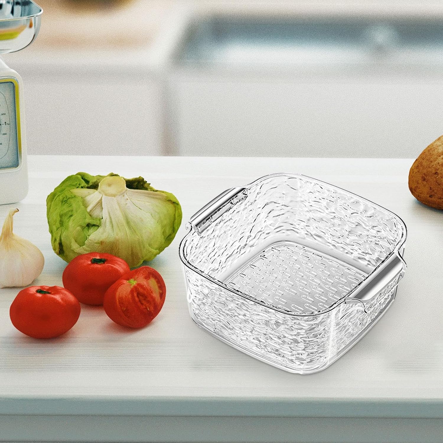 Versatile Kitchen Strainer Set for Fresh Produce 1