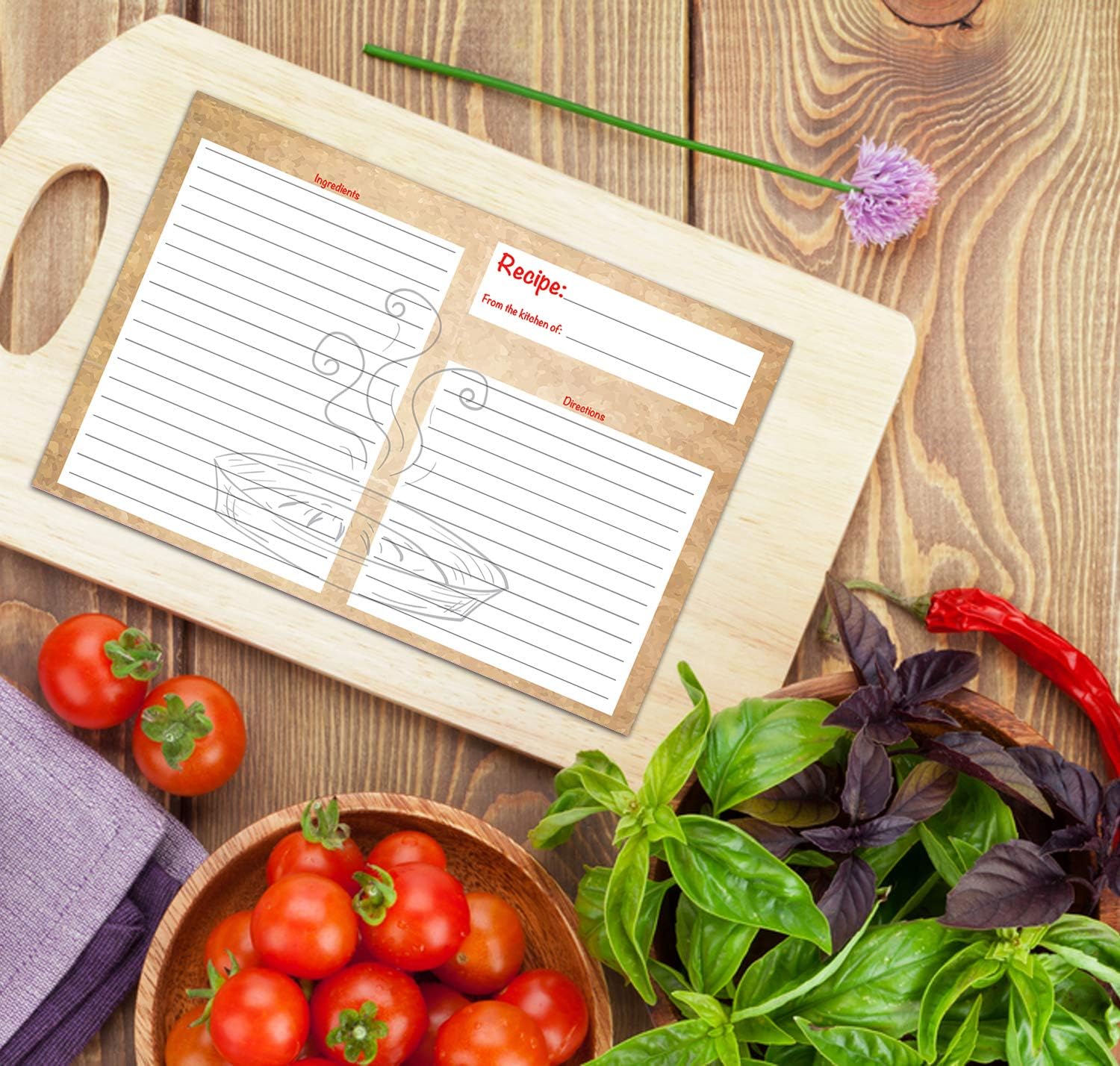 Better Crafts Kitchen Classics Recipe Cards 50 Double Sided