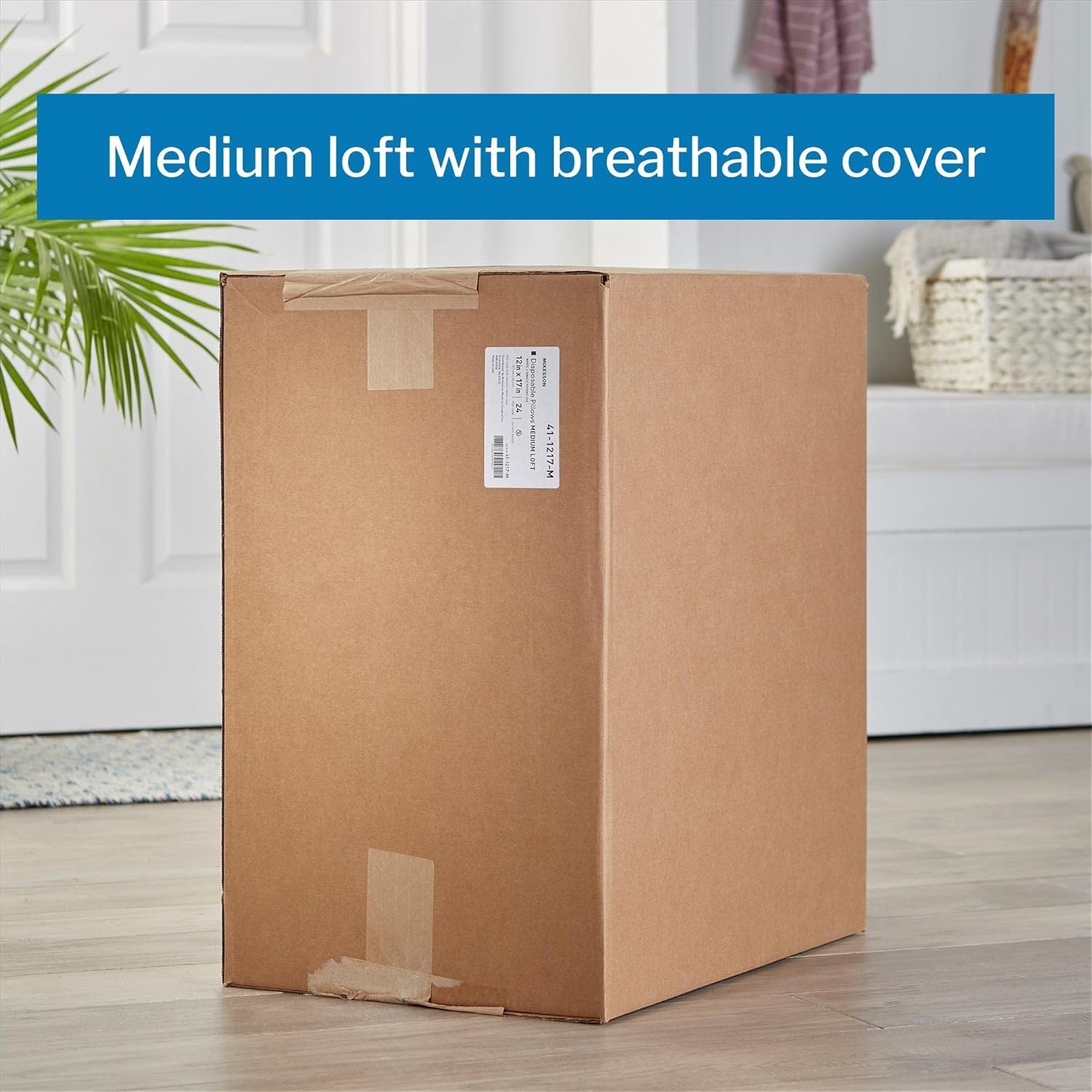McKesson Disposable Bed Pillow 12x17in 24 Count