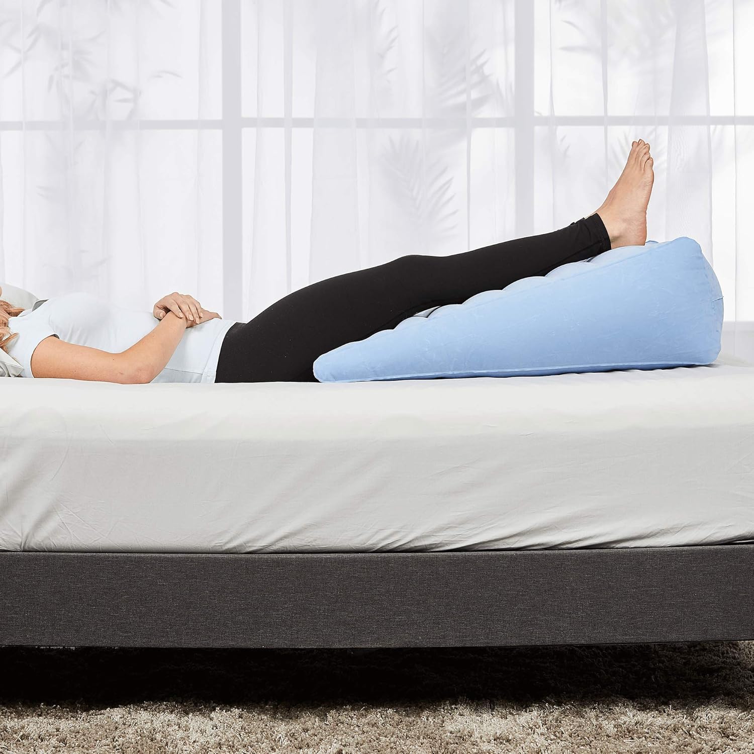 Contour Inflatable Back Support Wedge Cushion