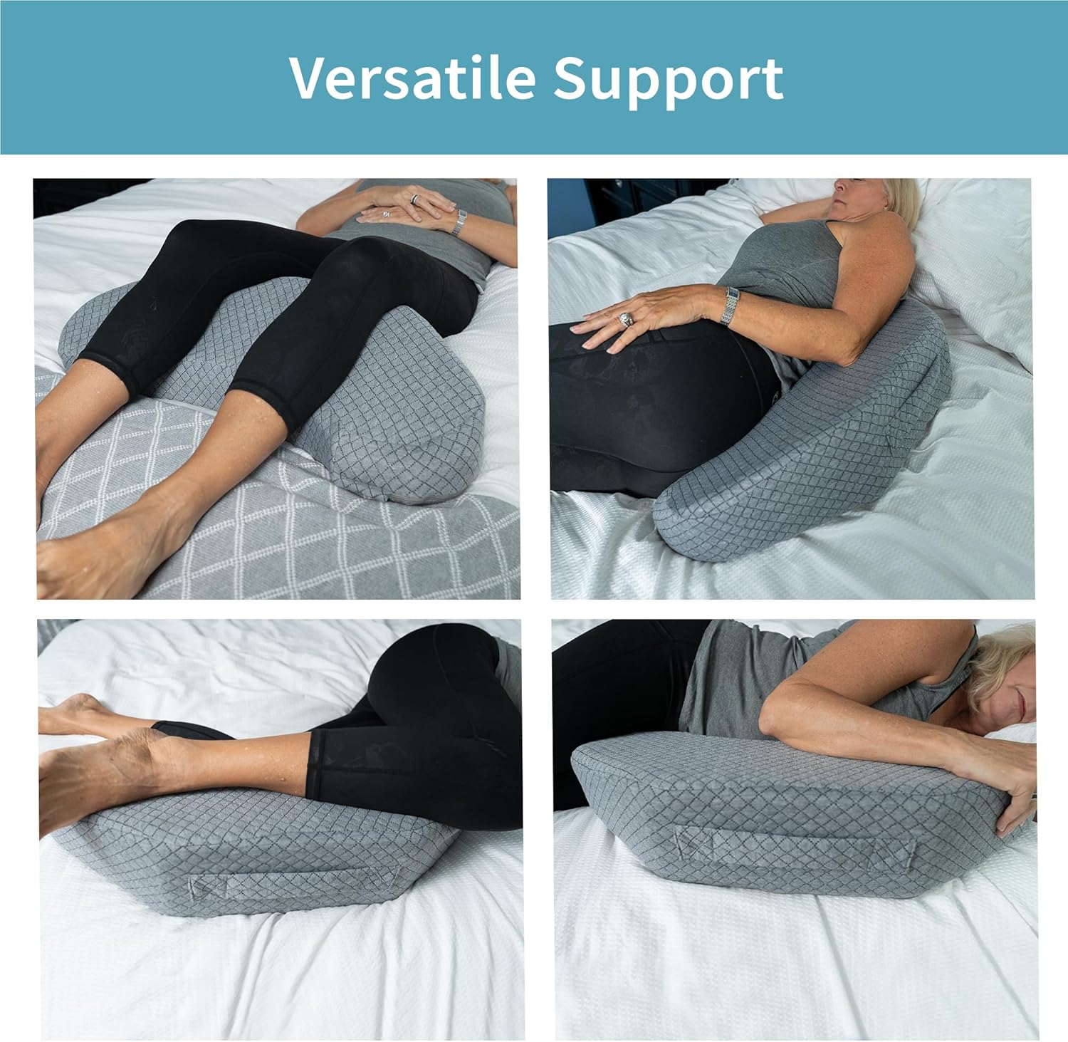 Zomaple Bedsore Wedge Pillow - Pressure Relief Bed Sore Prevention