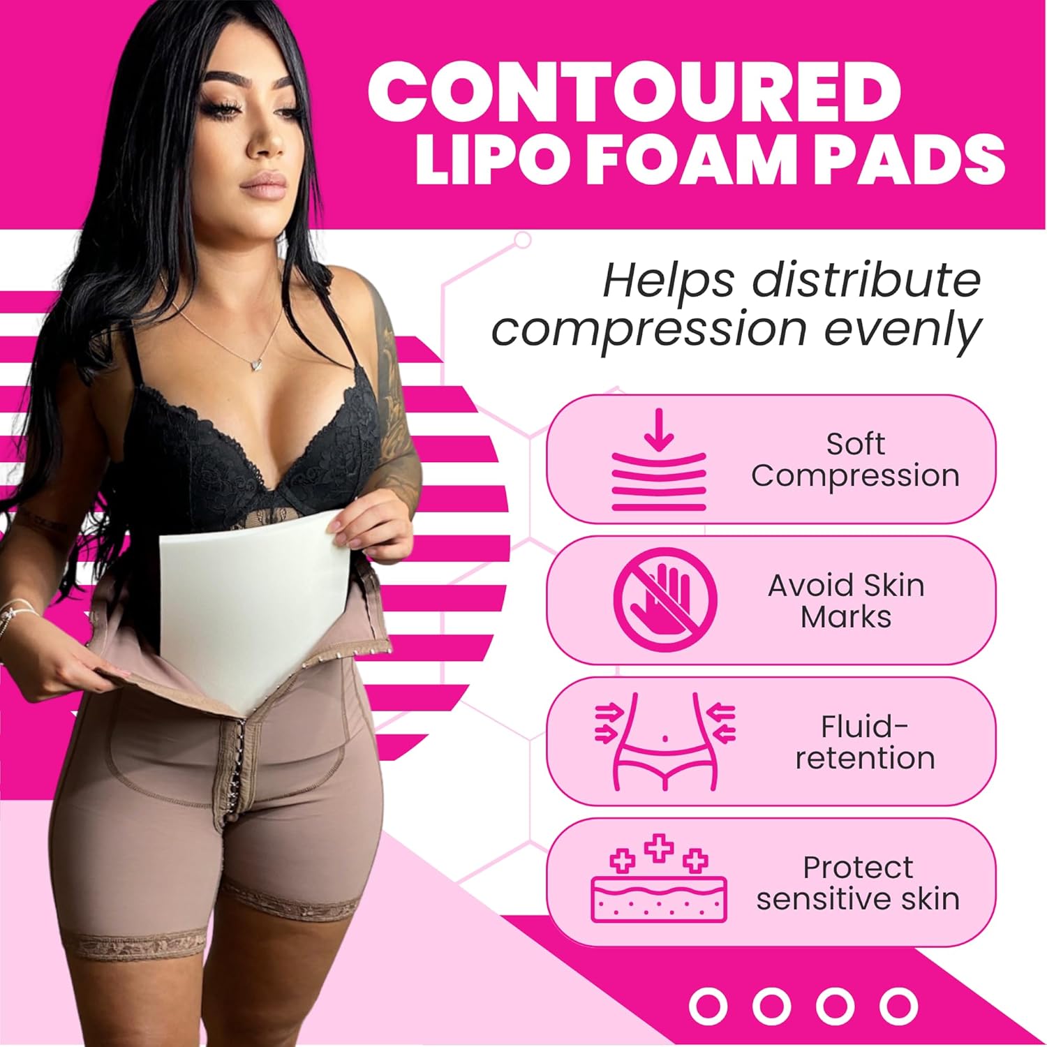 Bombshell Booty Pillow Post Surgery Recovery Kit