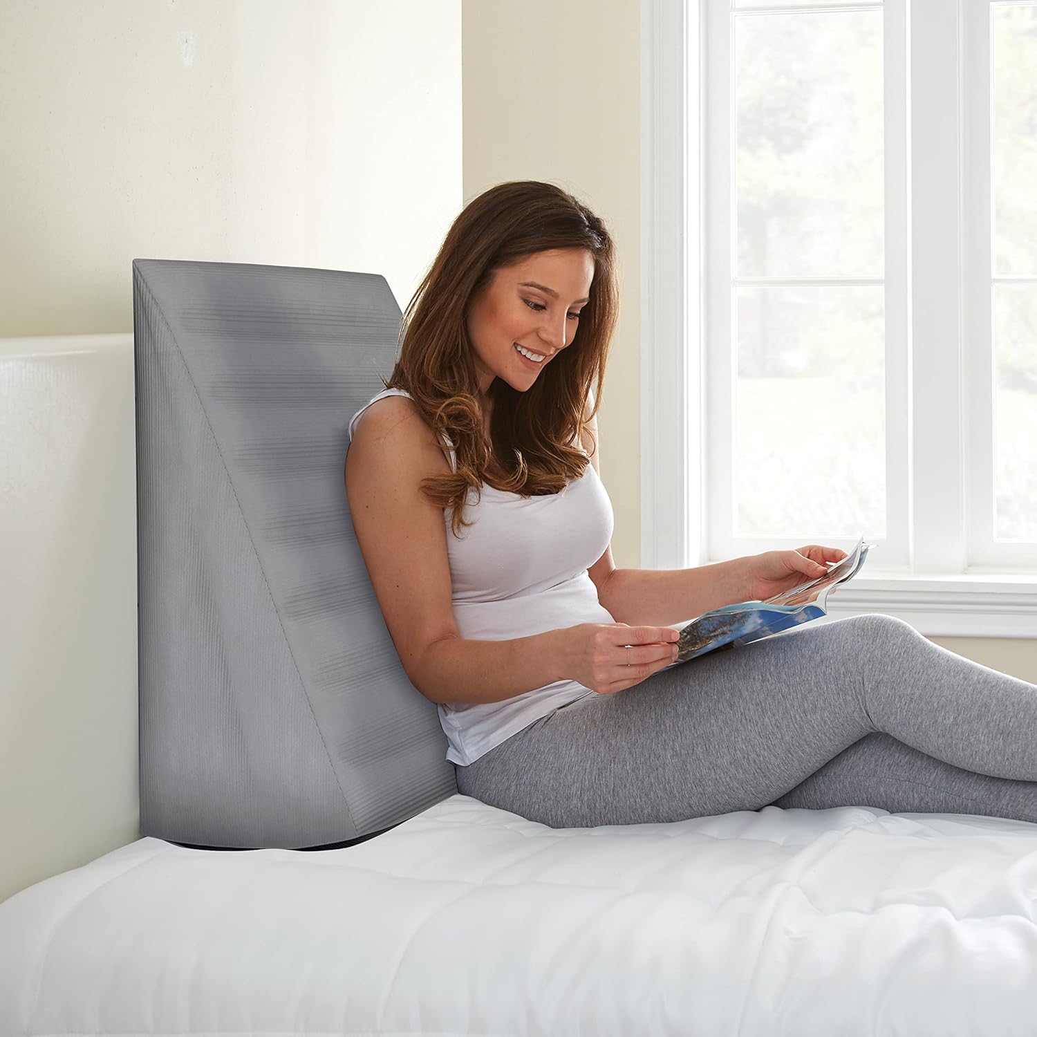 Thomasville Boyd Sleep Dual Chamber Air Wedge Pillow